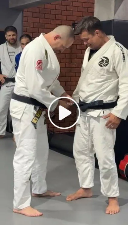 Huge Congrats to Professor Fabio on His 6th Degree Black Belt! 🎉