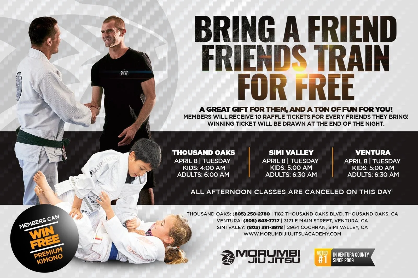 Don’t Forget – Bring a Friend Day is This Tuesday!