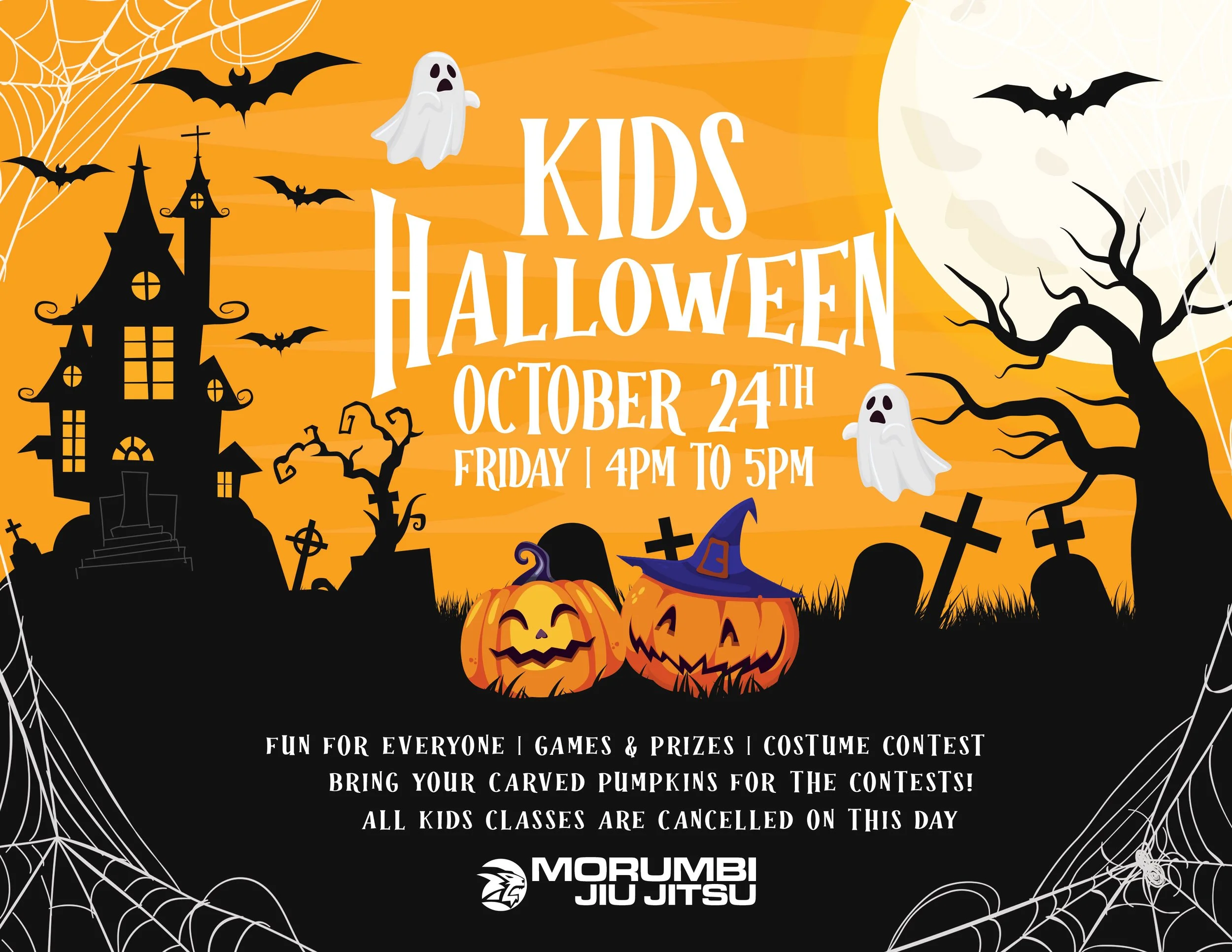 🎃 Kids Halloween Party – Friday, October 24th!