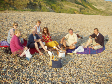 Bonding on the Beach