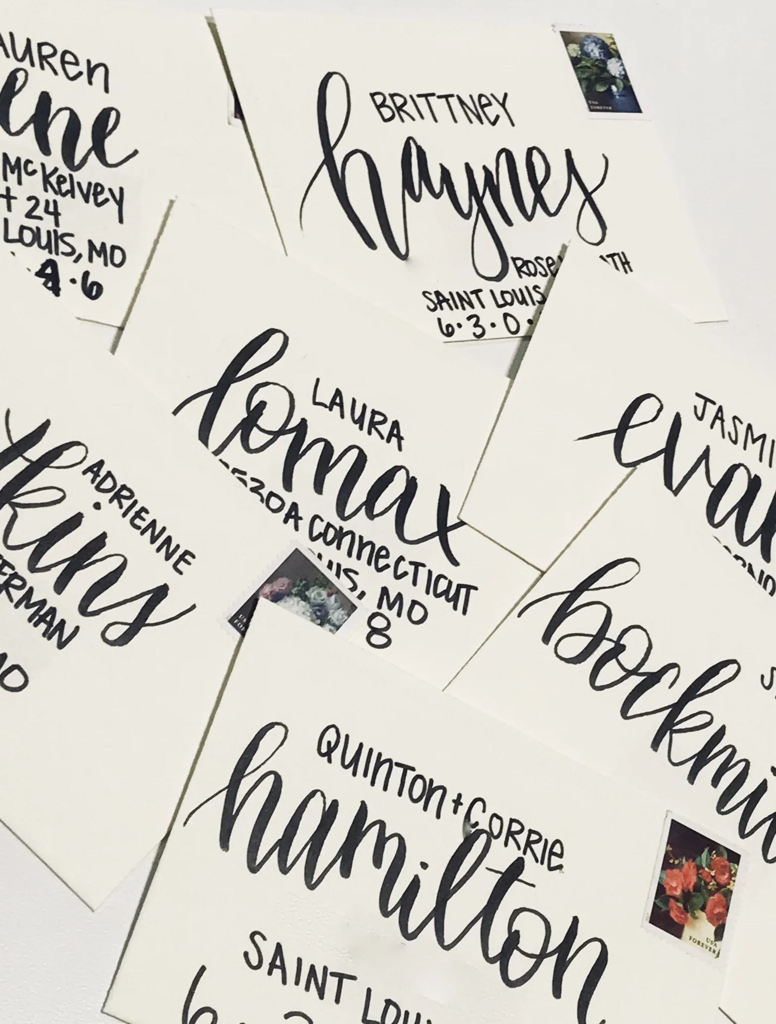 Liberal Addressed Cards