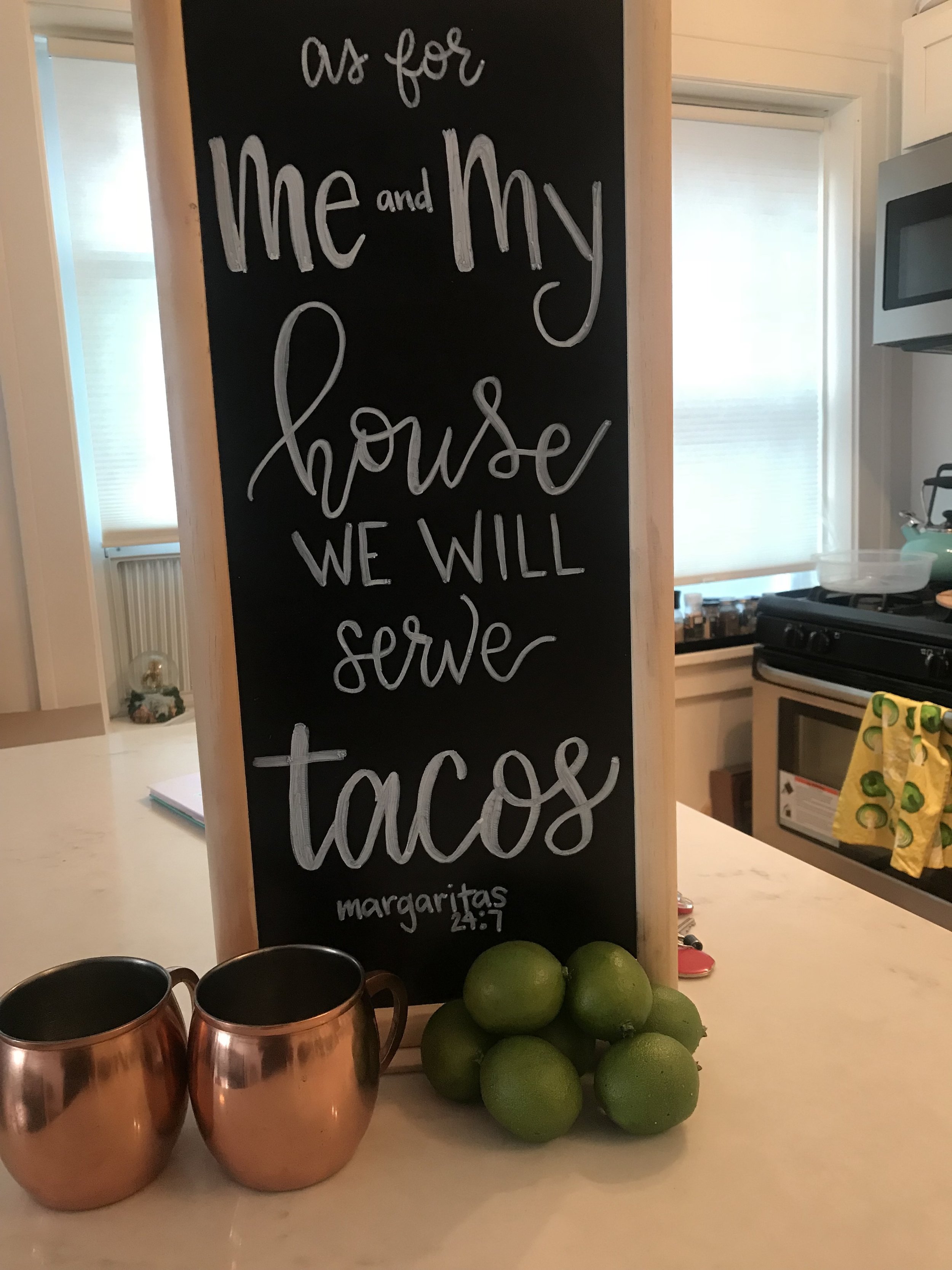 As for me and my house...