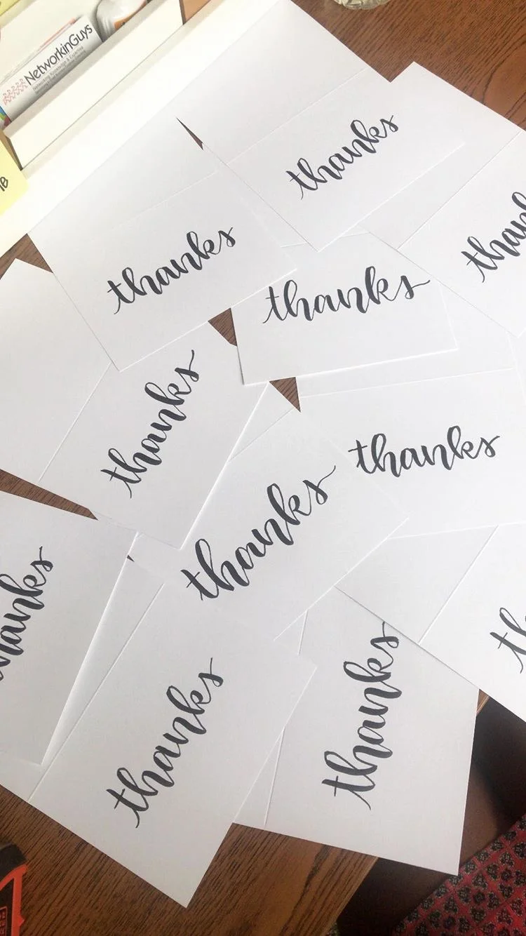 Personalized Thank You Cards