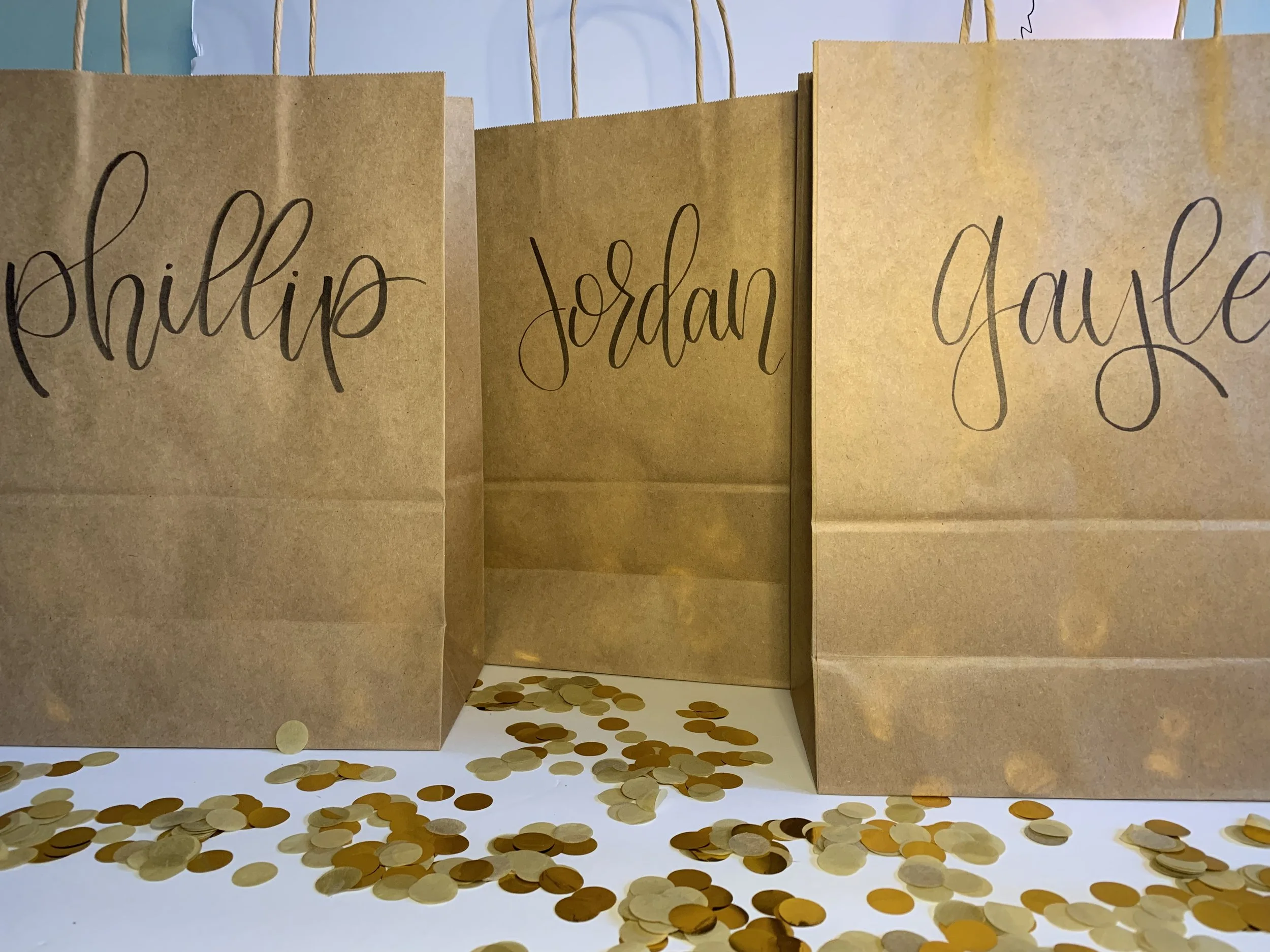 personalized gift bags