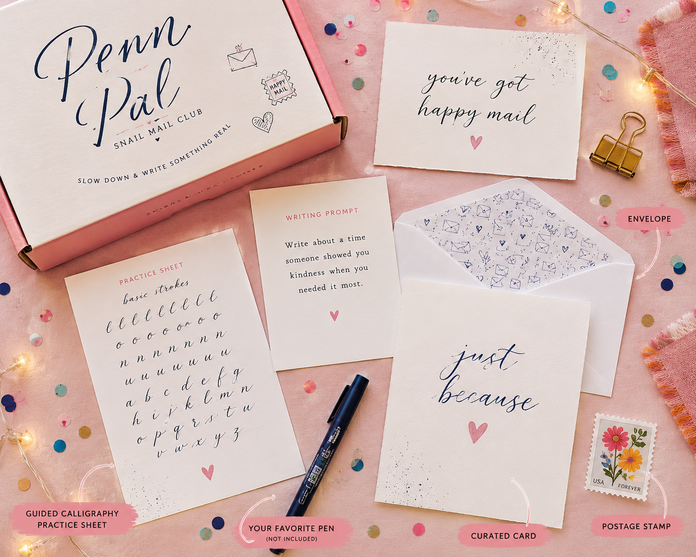 flat lay of snail mail club.png