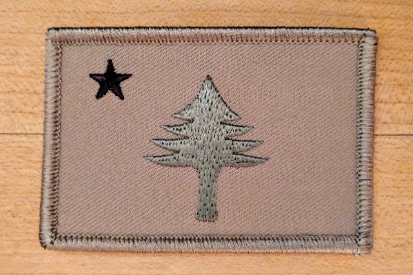 Original Maine Flag Tactical Patch Original Maine Hats Shirts Stickers And More Featuring The Original 1901 Maine Flag