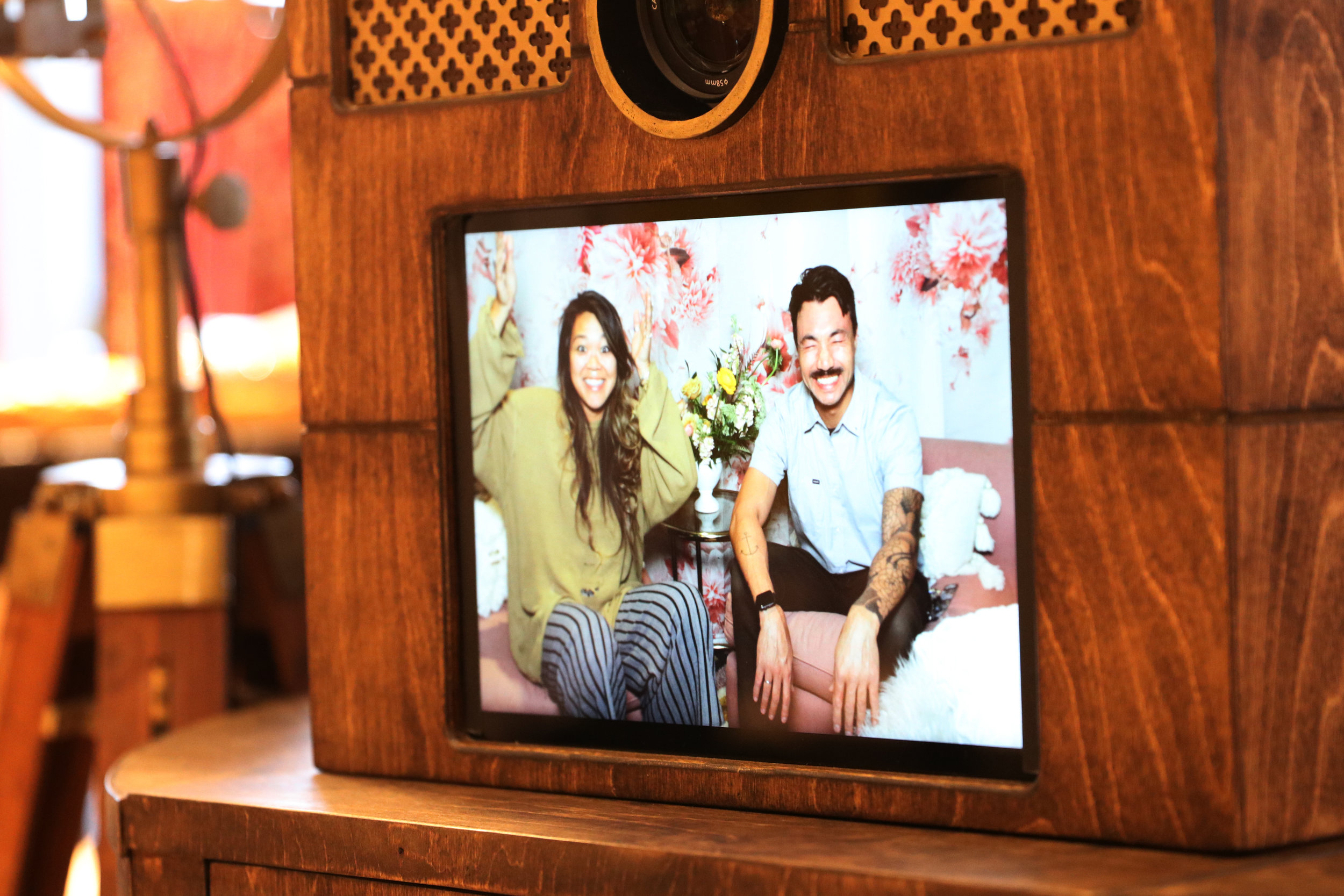 Photo booth debut at Anthropologie Carlsbad | San Diego photo booth