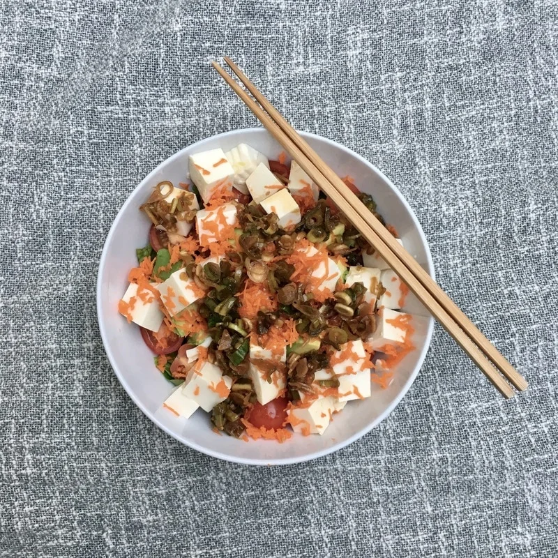 ばちゃん's Tofu Salad