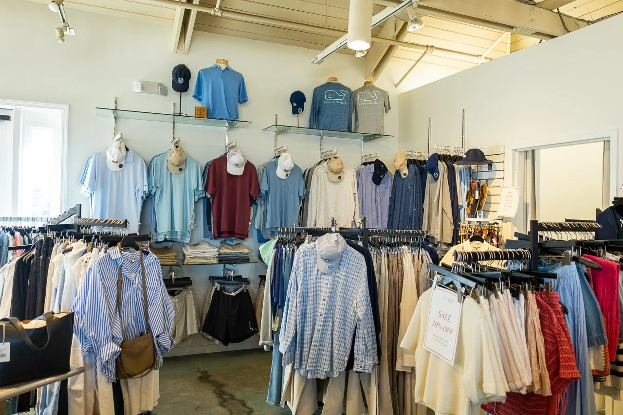 Menswear done right.
Shop Peter Millar, Southern Tide, Vineyard Vines, Smathers &amp; Branson, Maui Jim, and more&mdash;quality pieces he'll love that are made to last.