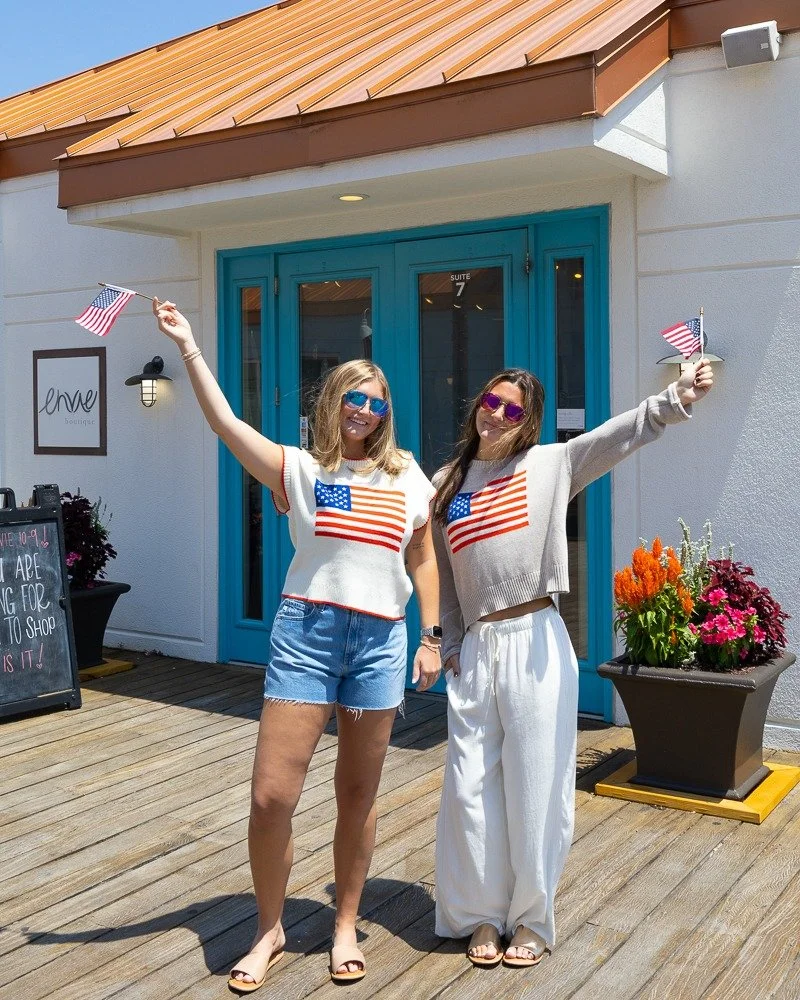 Memorial Day on Pensacola Beach just feels right ❤️🤍💙
Sunshine, beach days, and a little shopping at Envie Boutique. Stop by and see us today! Open 10AM&ndash;9PM.