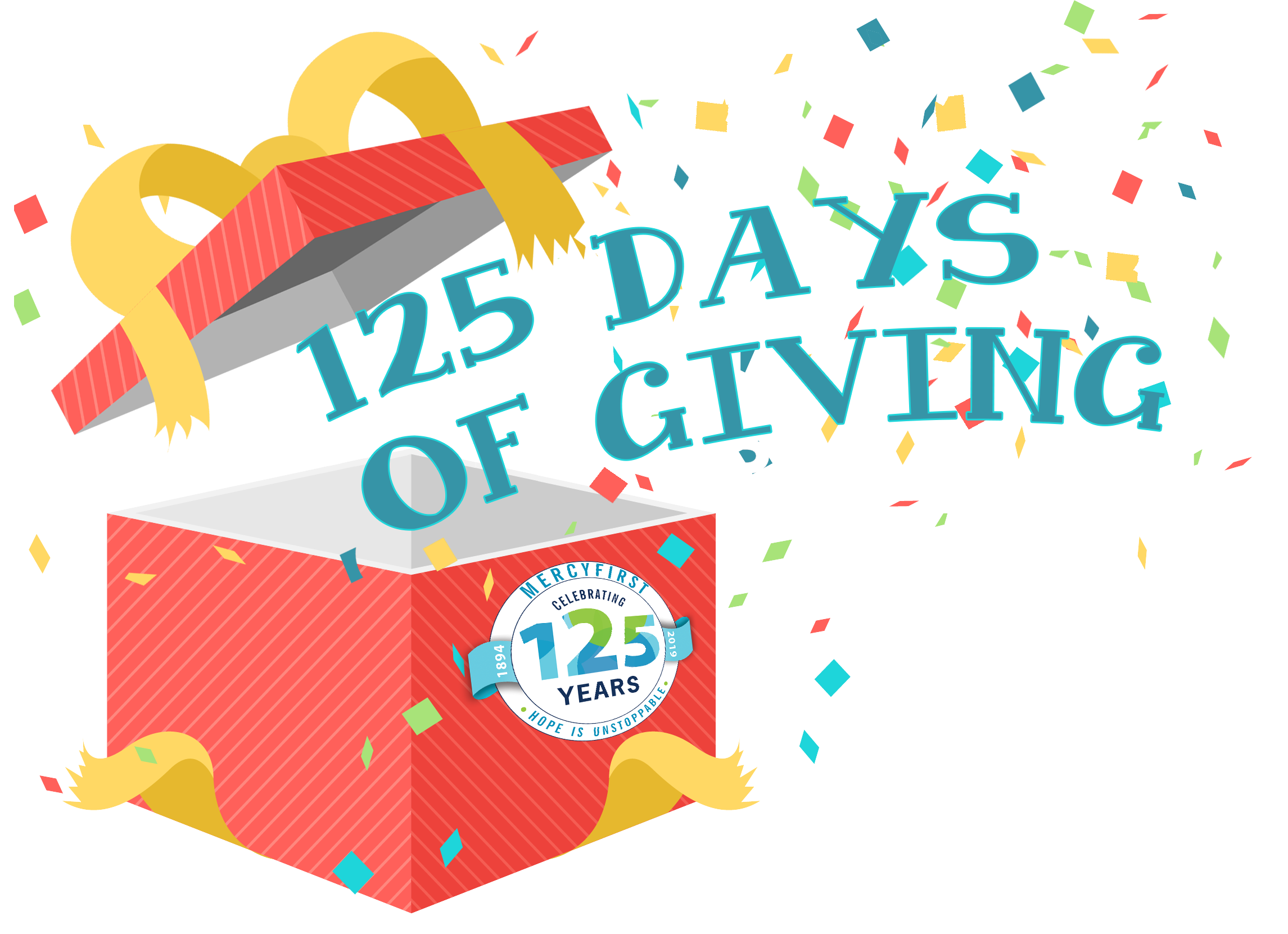 125 Days of Giving Senior Staff have decided to give away 125 gift cards to 125 staff over the next 125 days!