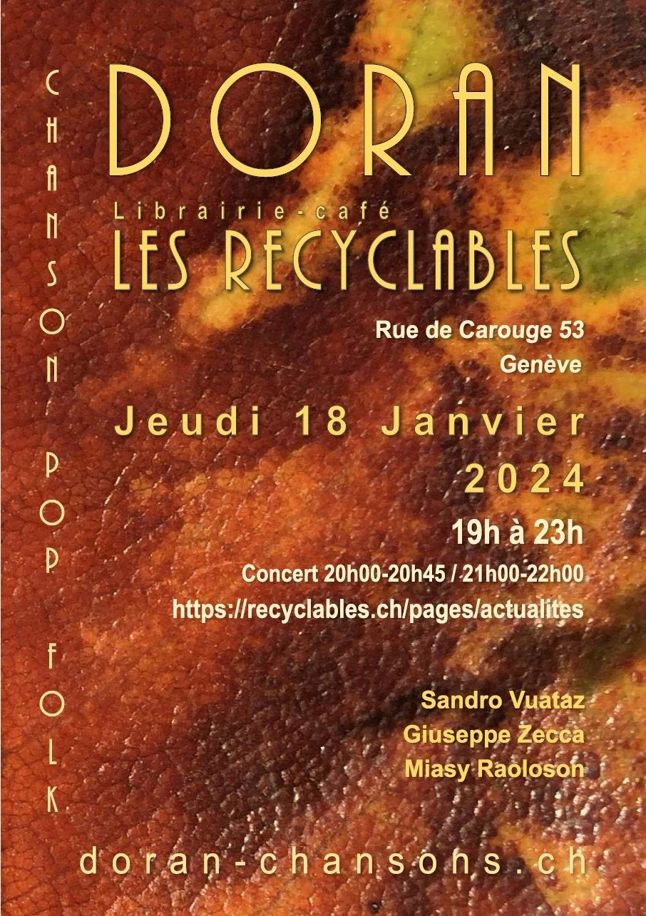 Concert Librairie-Café Les Recyclables