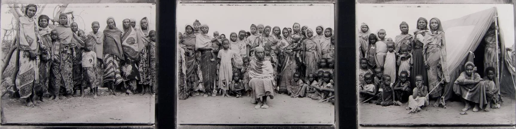Fazal Sheikh (American, b. 1965) Gabbra Matriarch, Seated at Center, with Gabbra Women and Children, 1993