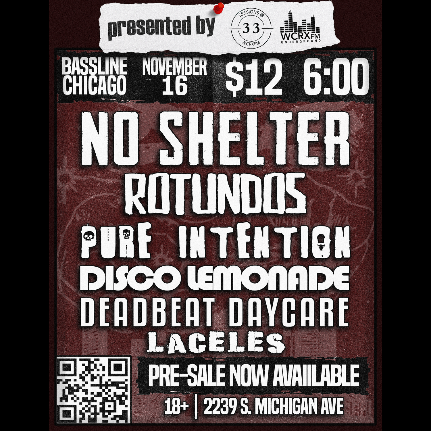 November 16th at Bassline Chicago episode artwork