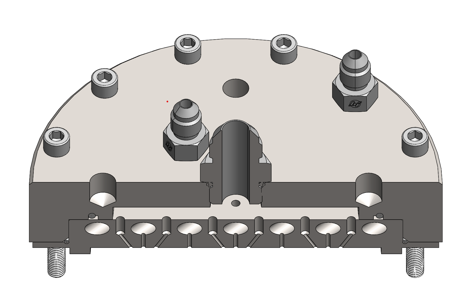 Self Impinge Injector Rde Impinging Injector — Yellow Jacket Space Program
