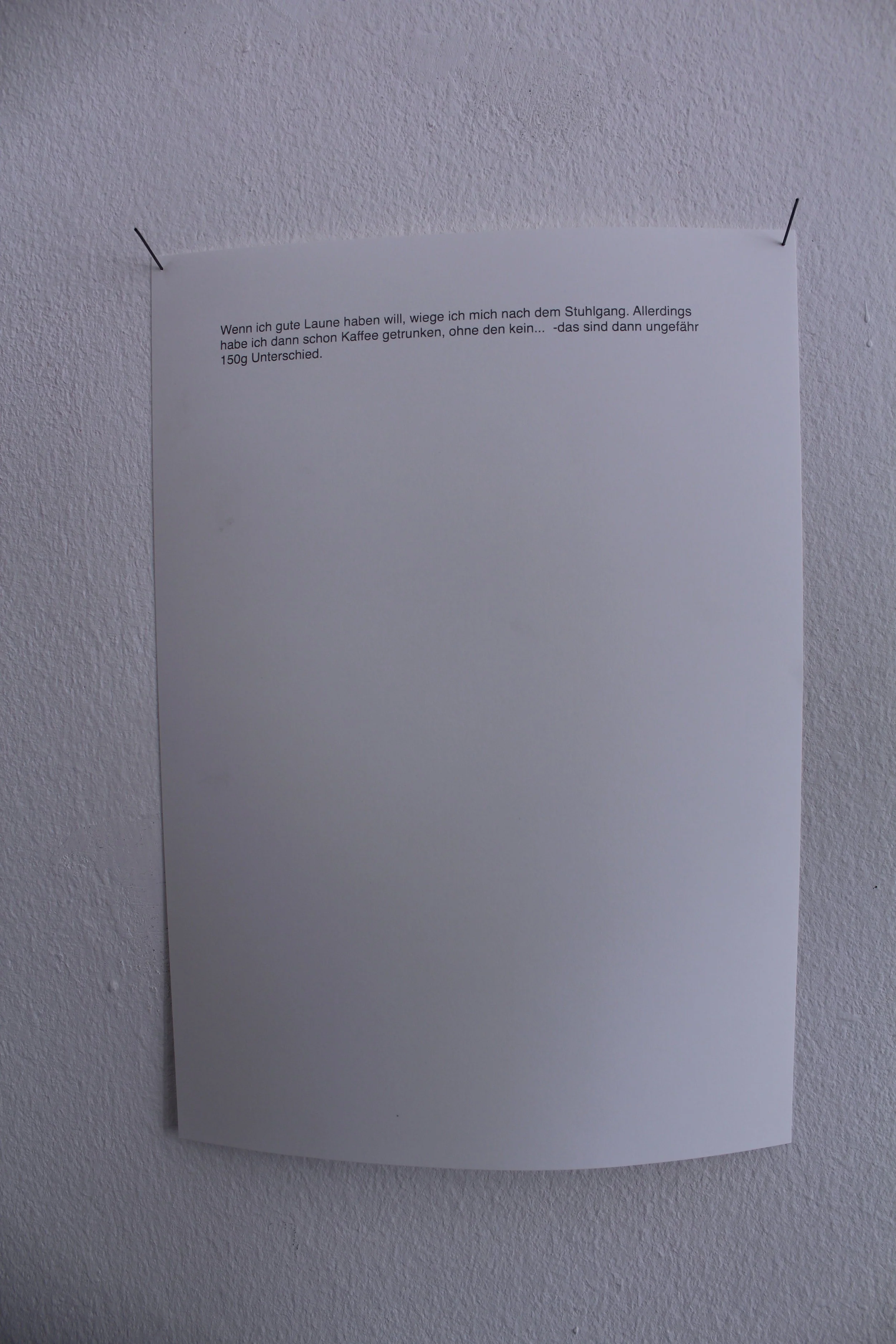 Gianna Virginia Prein, Wendepunkte, voll und fremde. 2015