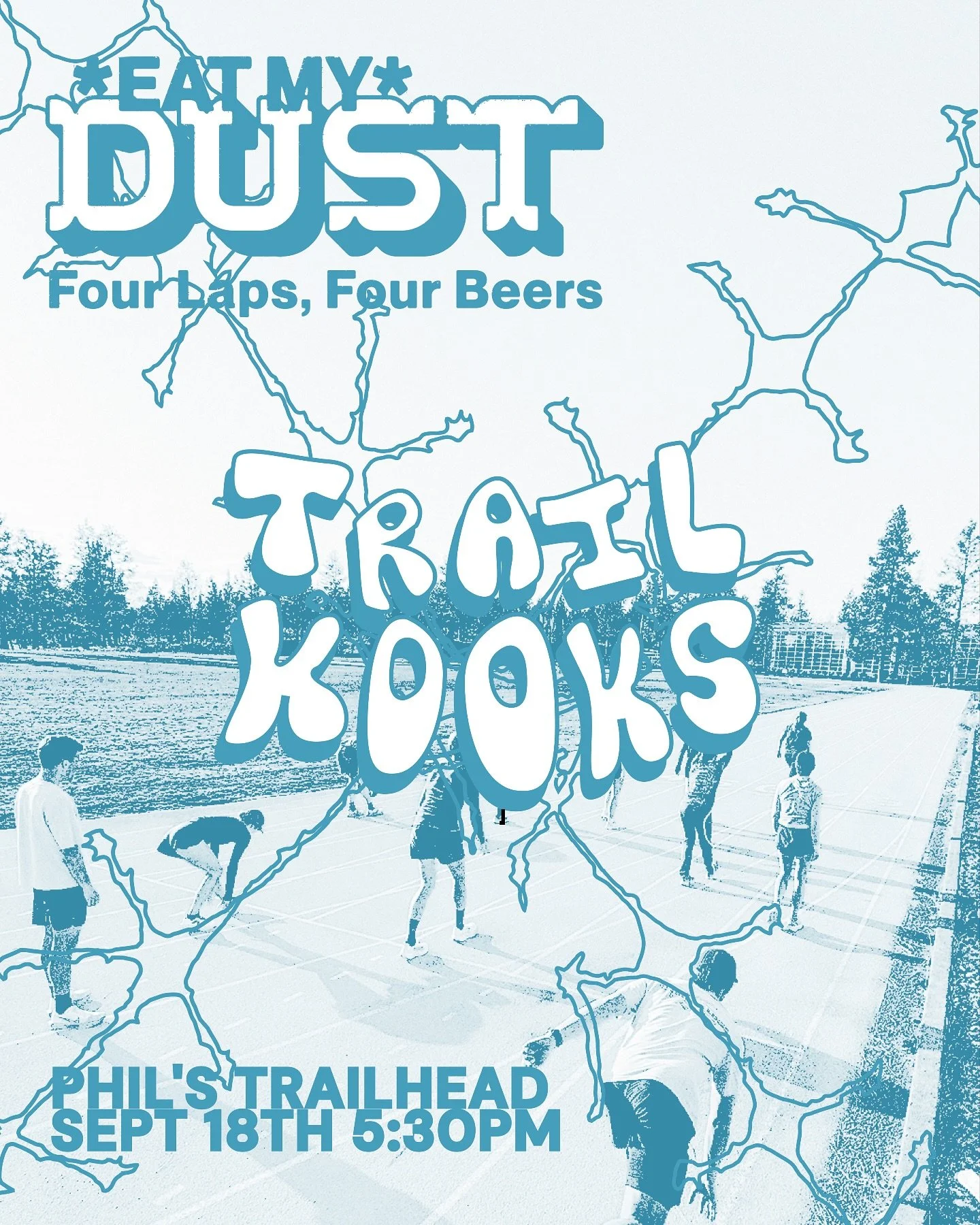 *** Updated Location ***

BEND let&rsquo;s freakin go 🍻 @thetrailkooks and @wear_dust are teaming up to bring you a good ol fashioned beer mile. there will be prizes, product to check out, drinks to go around, and as always lots of good chaos. 

THI