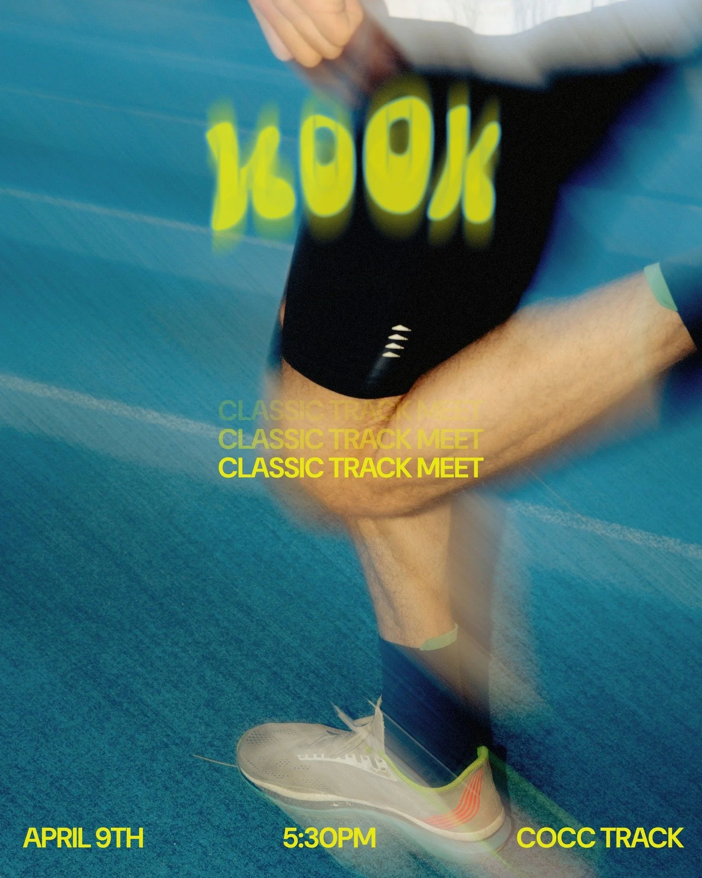 THE FIRST ANNUAL KOOK CLASSIC. 

A track meet hosted by @thetrailkooks &amp; supported by @on. 

Join us for an unsanctioned night of racing at our kooky lil track meet on Thursday, April 9. Seven events. Two team relays. Hella prizes. ALL paces are 