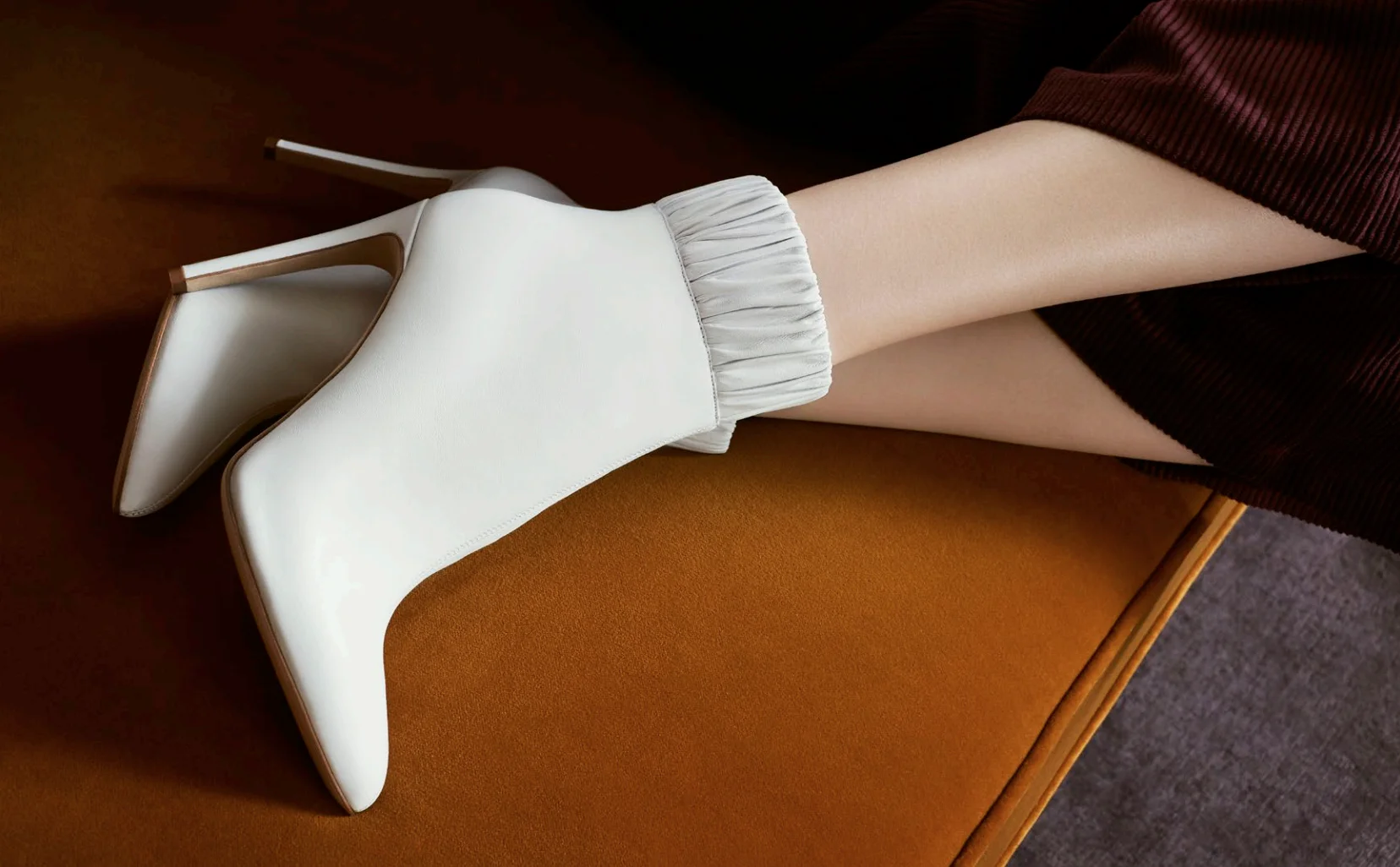 Chloe Gosselin's Maud boot in white.