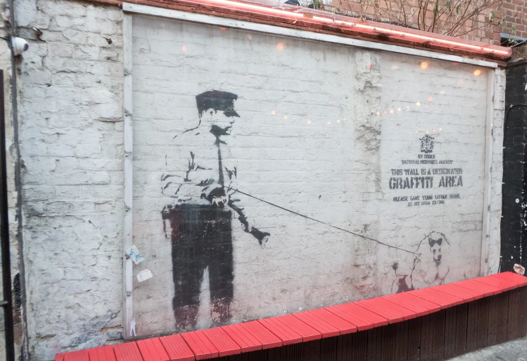 Banksy’s ‘Designated Graffiti Area’