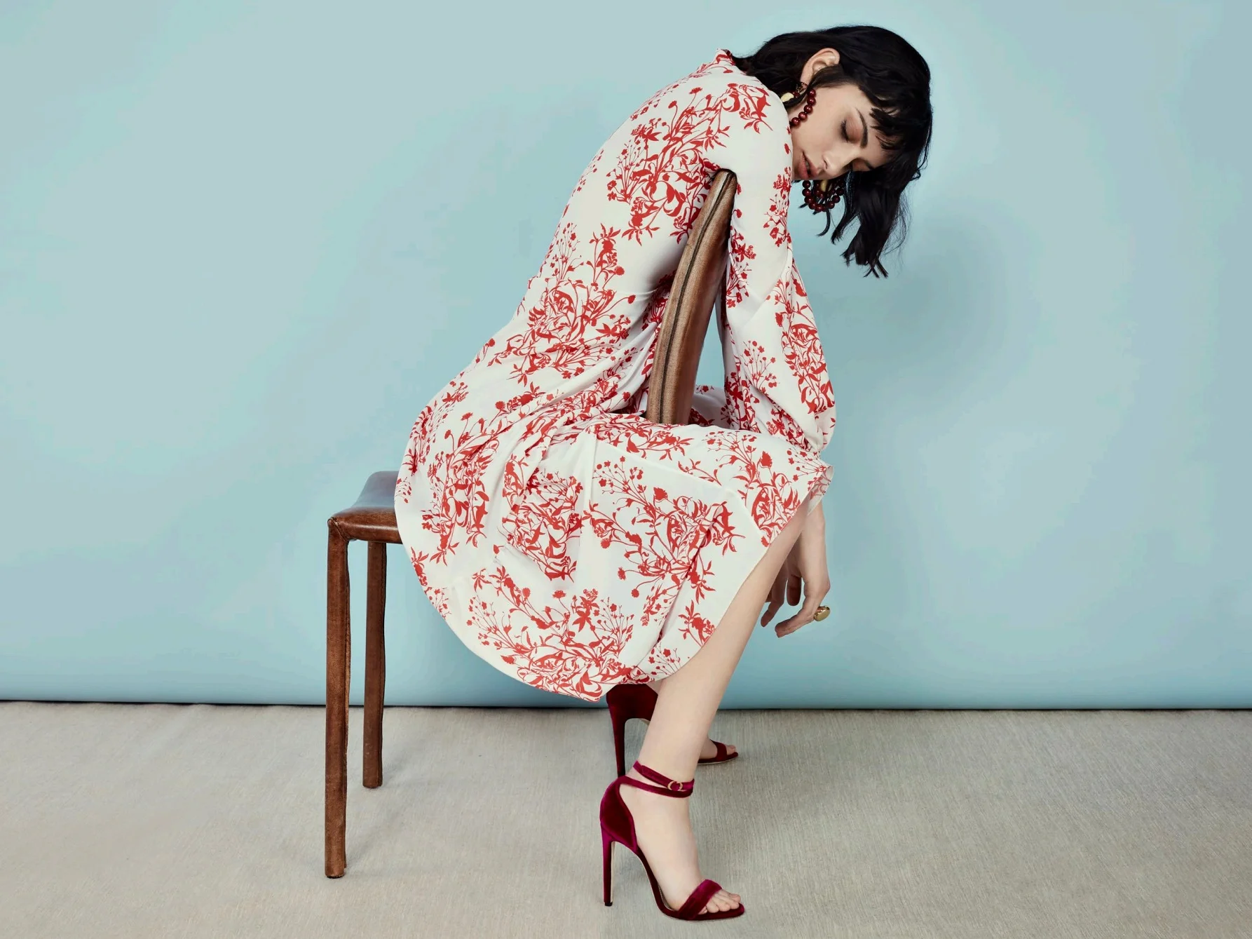 With its double strap detail, Narcissus is the perfect sandal - that’s why it’s spotted on almost every red carpet . The fuchsia velvet version won’t be around long so snap it up while you can.