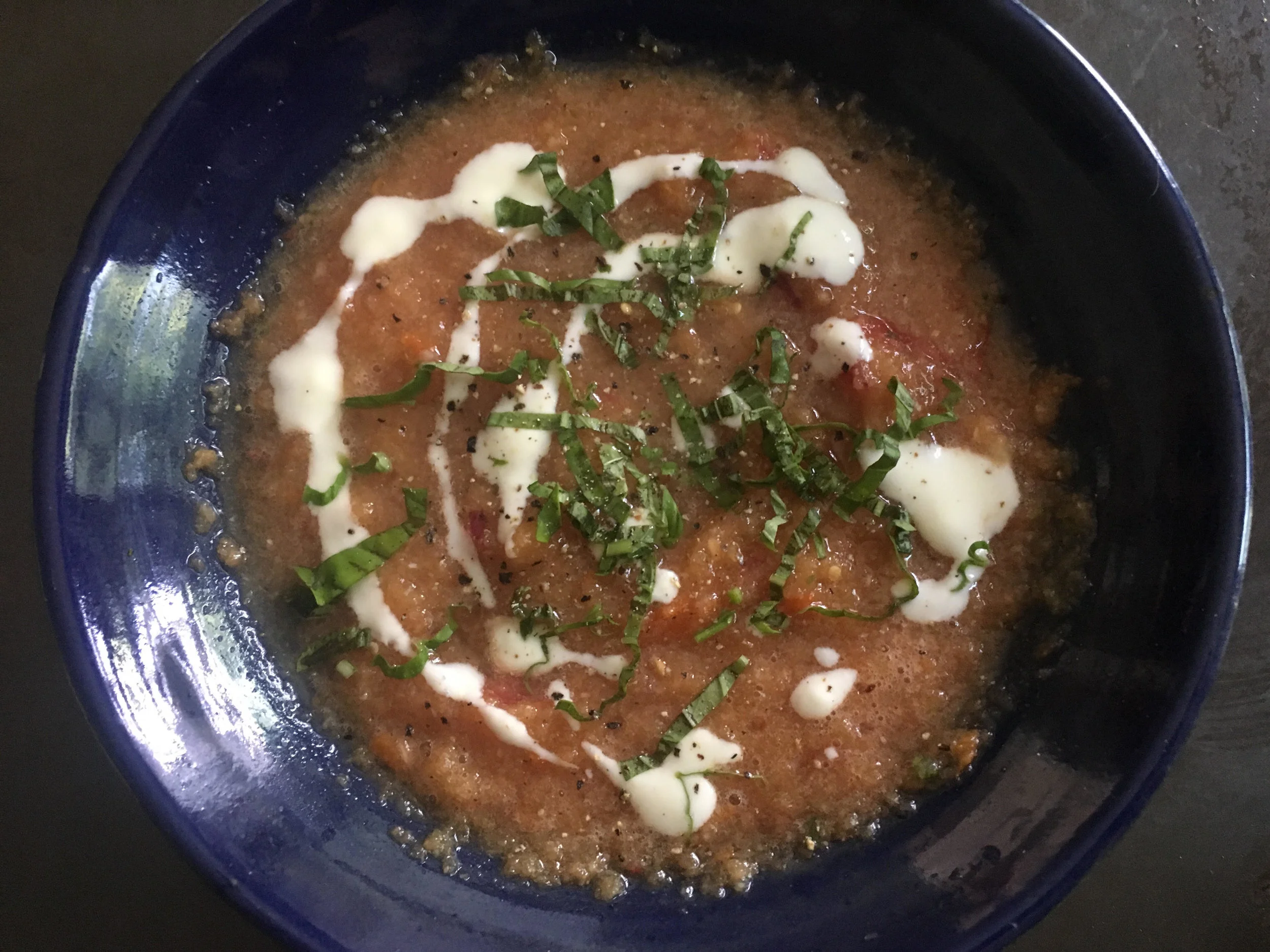 Gazpacho lunch!