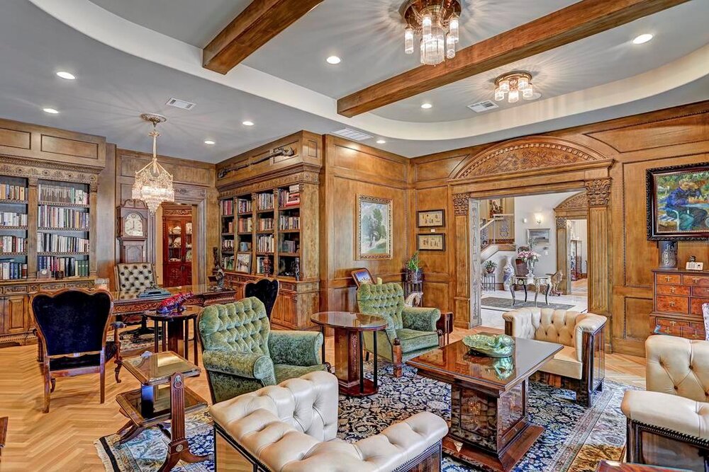 #5 Most expensive home in Houston library.jpg