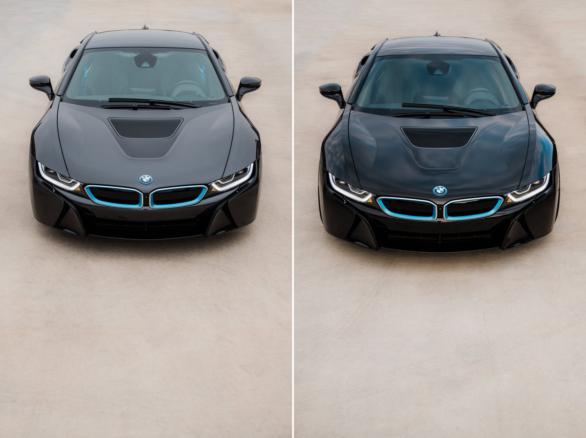 BMW i8 - Color Change Vinyl Wrap (Before + After) — Wichita Clear