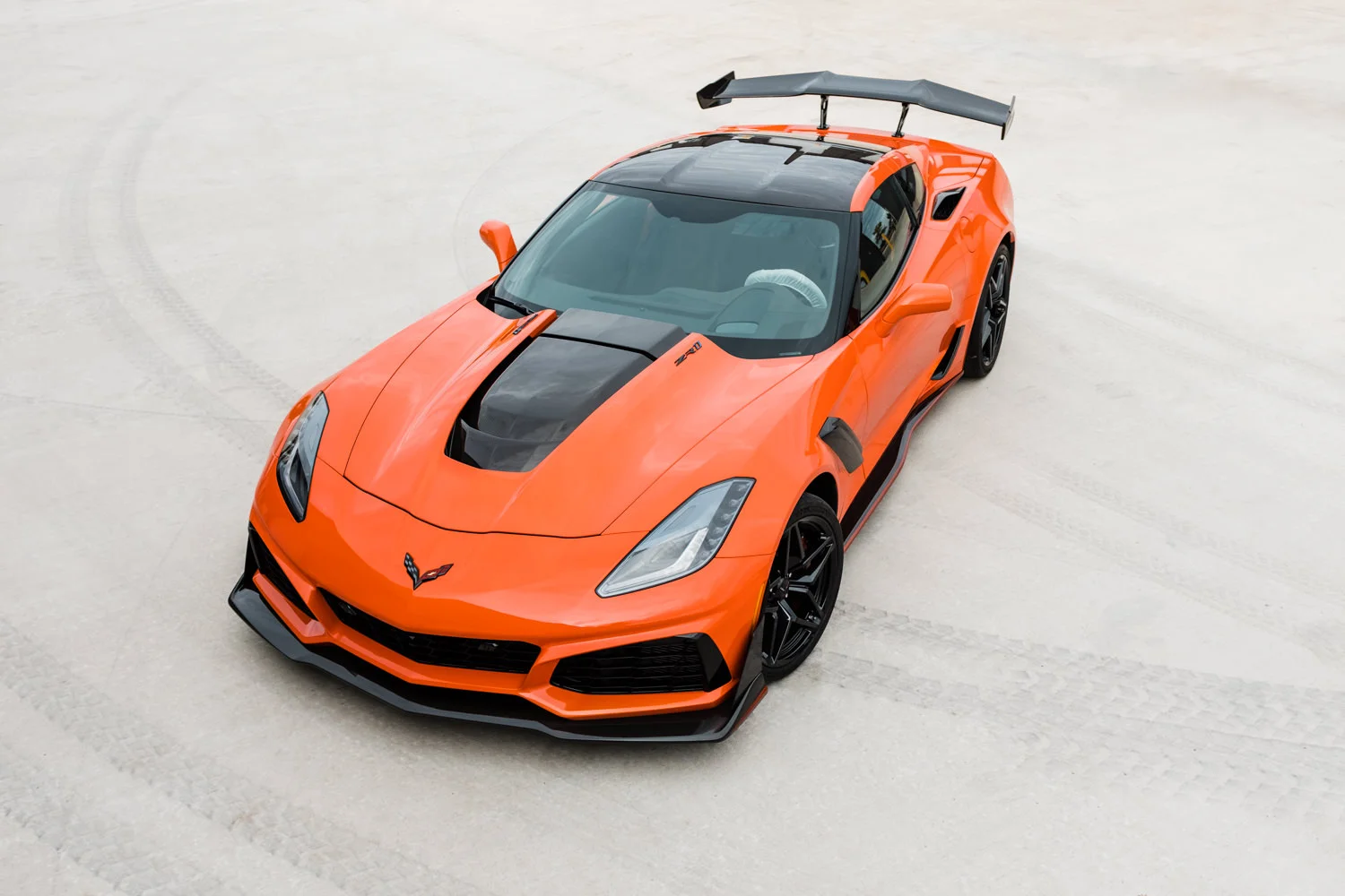 Sebring Orange Corvette
