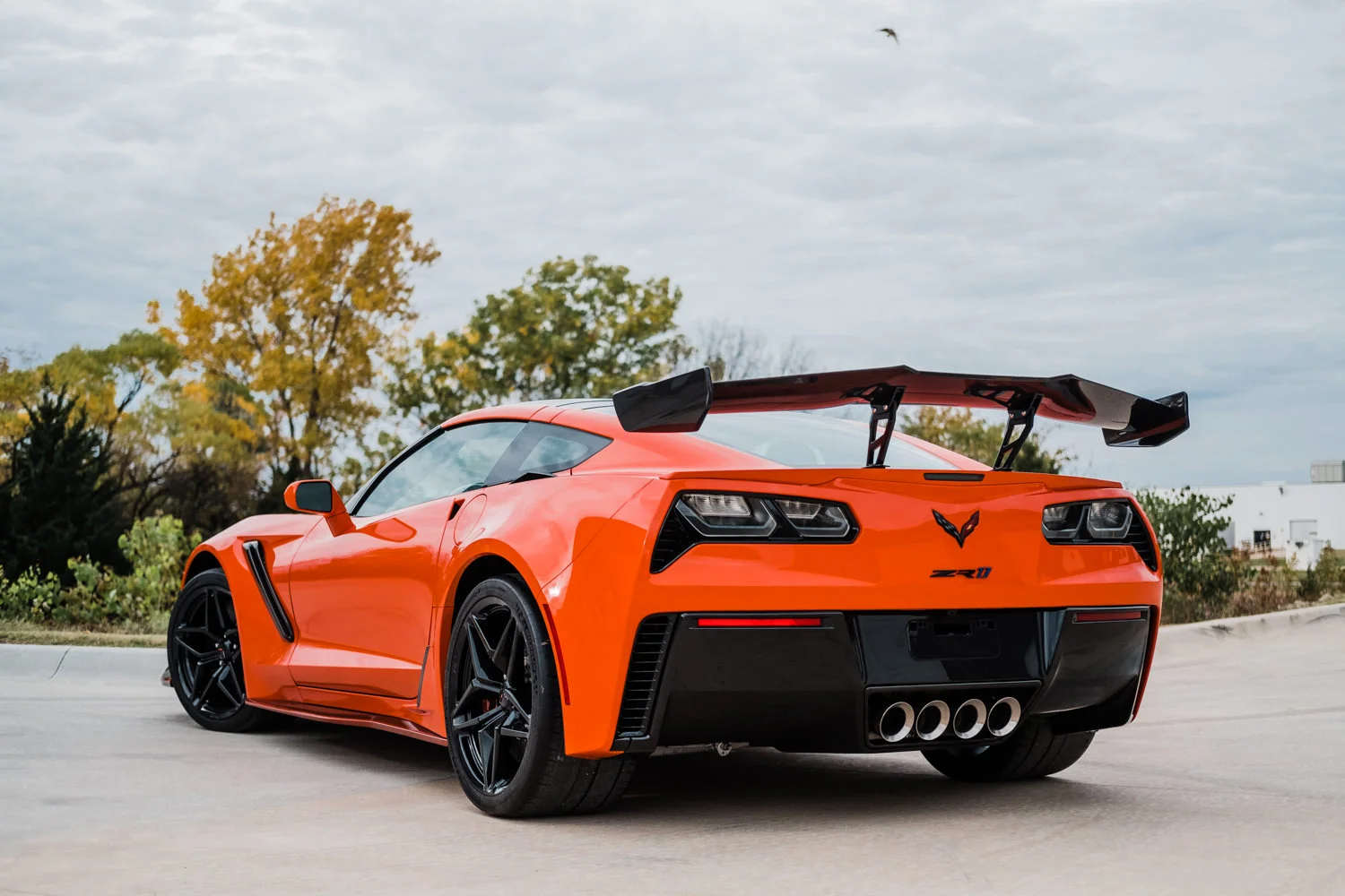 Sebring Orange Corvette ZR1