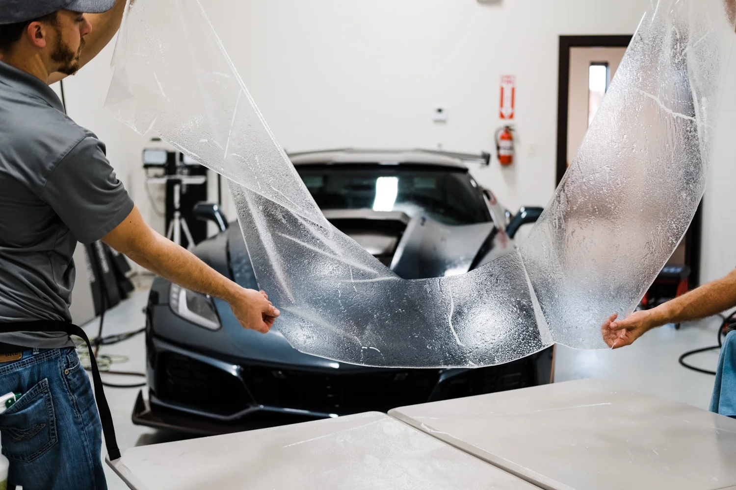 Corvette ZR1 - Wichita Clear Bra - Paint Protection Film - Ceramic Coatings - Ceramic Pro Wichita Kansas