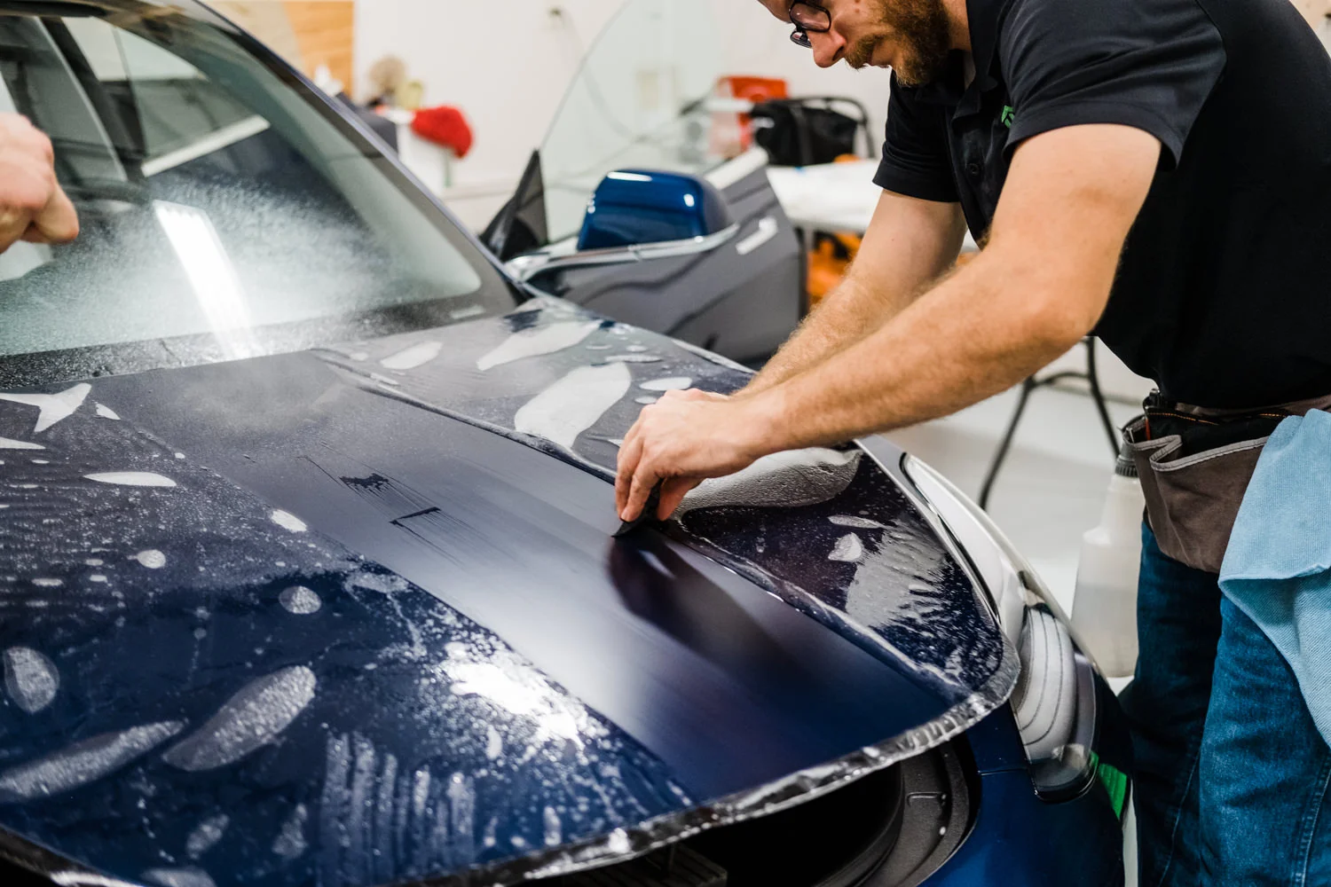 XPEL Stealth - Tesla Model 3 - Wichita Clear Bra - Full Wrap - Paint Protection Film - Clear Bra - Ceramic Coating