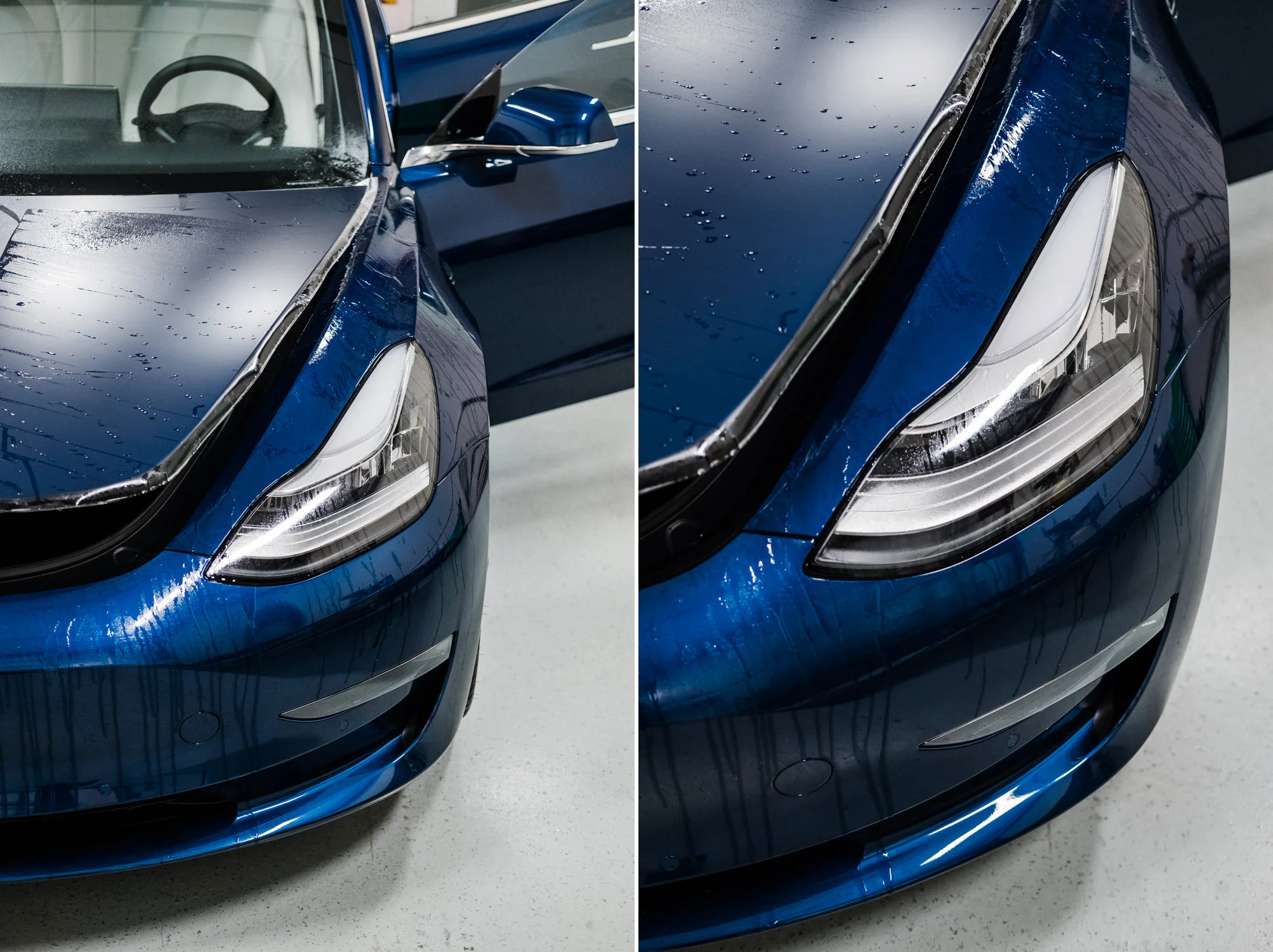 XPEL Stealth - Tesla Model 3 - Wichita Clear Bra - Full Wrap - Paint Protection Film - Clear Bra - Ceramic Coating