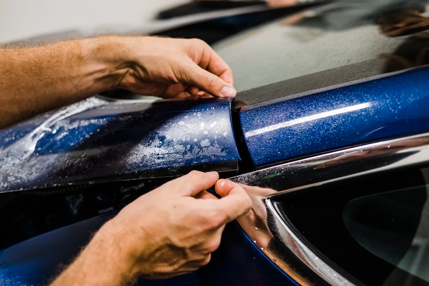 XPEL Stealth - Tesla Model 3 - Wichita Clear Bra - Full Wrap - Paint Protection Film - Clear Bra - Ceramic Coating