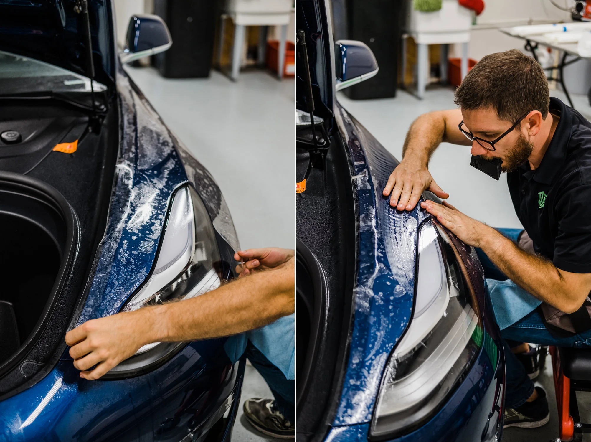 XPEL Stealth - Tesla Model 3 - Wichita Clear Bra - Full Wrap - Paint Protection Film - Clear Bra - Ceramic Coating