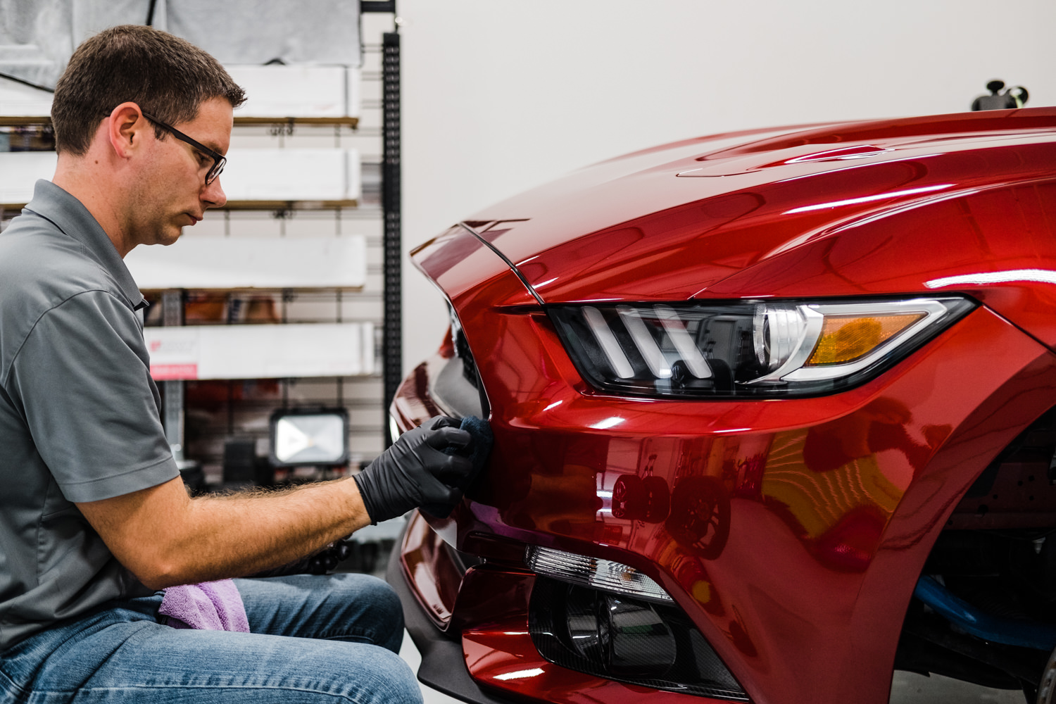 Ford Mustang GT - Wichita Clear Bra - XPEL - Ceramic Pro - Paint Protection - New Car Protection