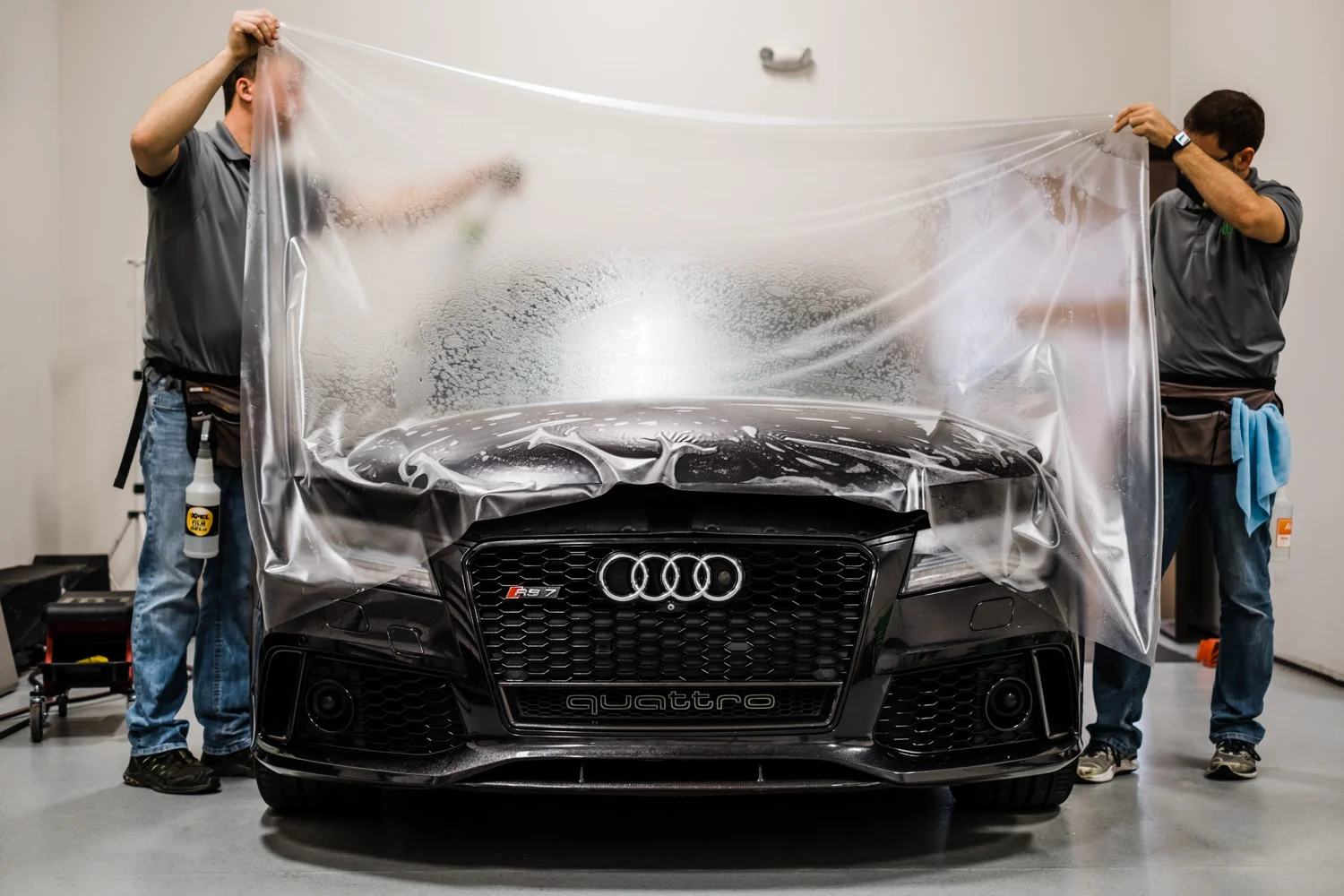 Audi RS7 - XPEL Stealth PPF - Ceramic Coating - Matte Wrap RS7