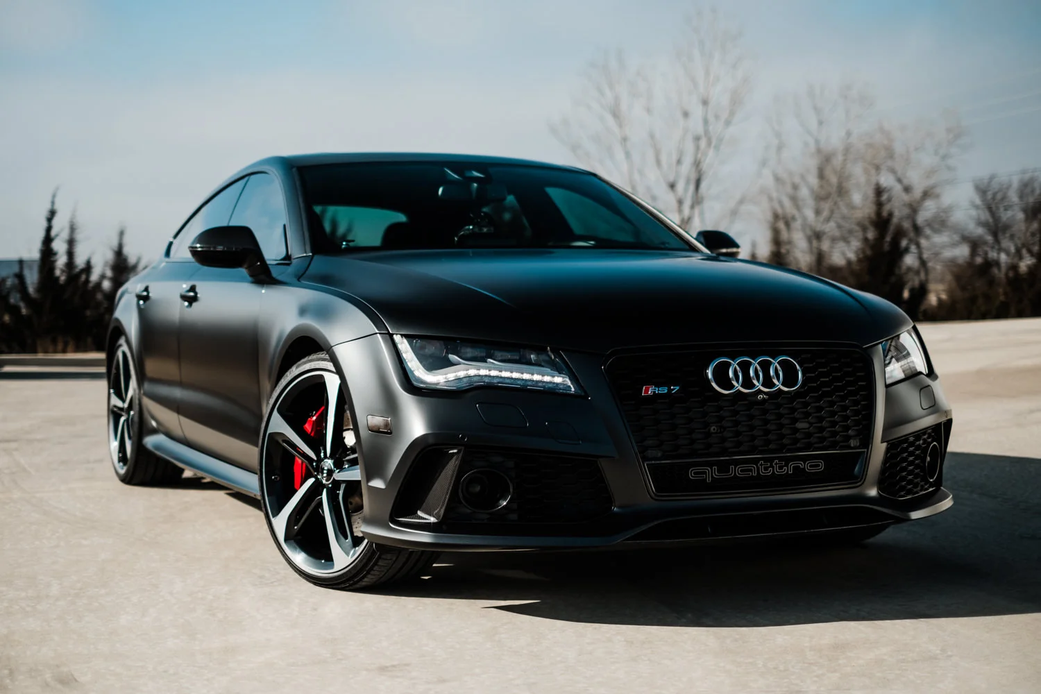 Audi RS7 - XPEL Stealth PPF - Ceramic Coating - Matte Wrap RS7