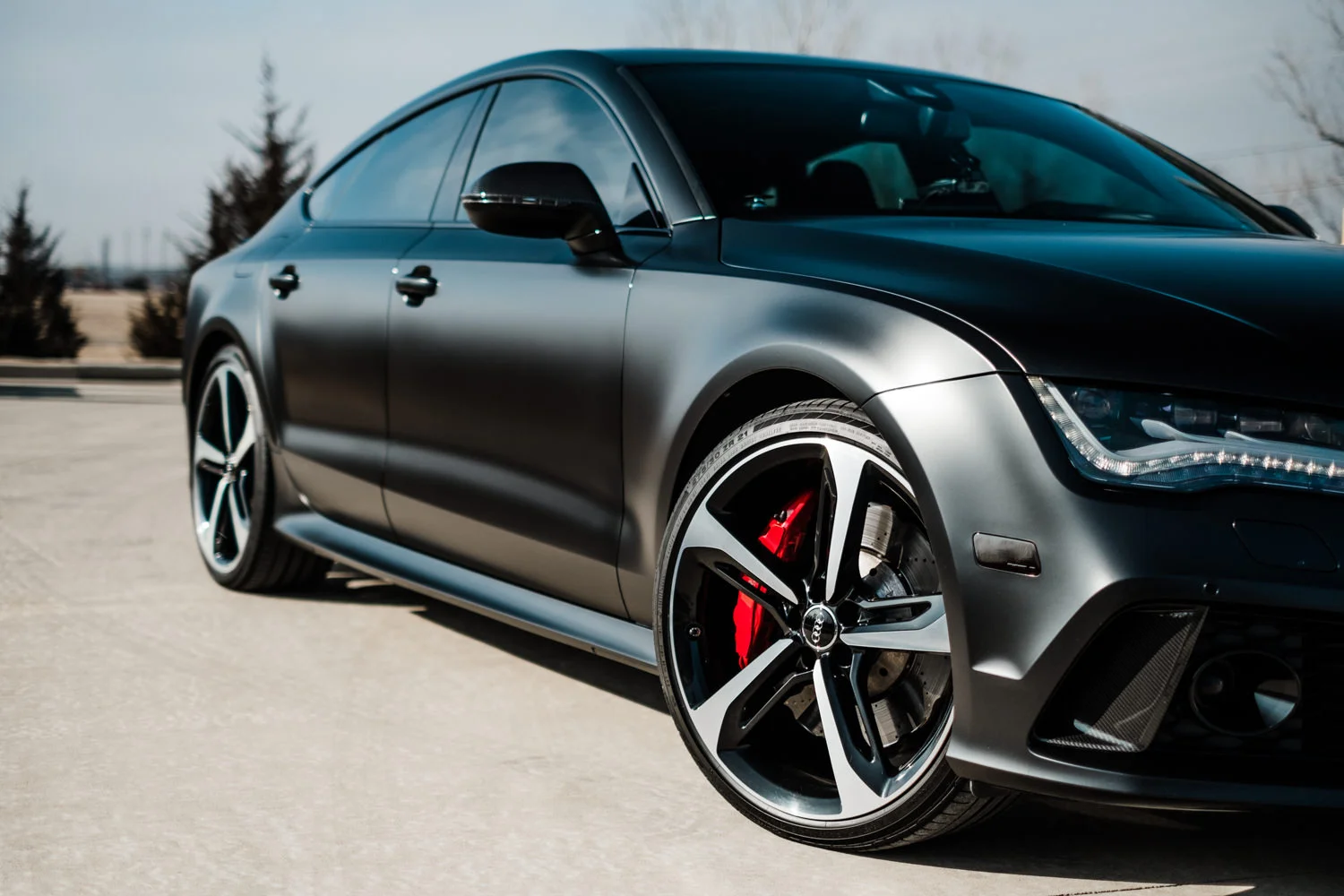 Audi RS7 - XPEL Stealth PPF - Ceramic Coating - Matte Wrap RS7