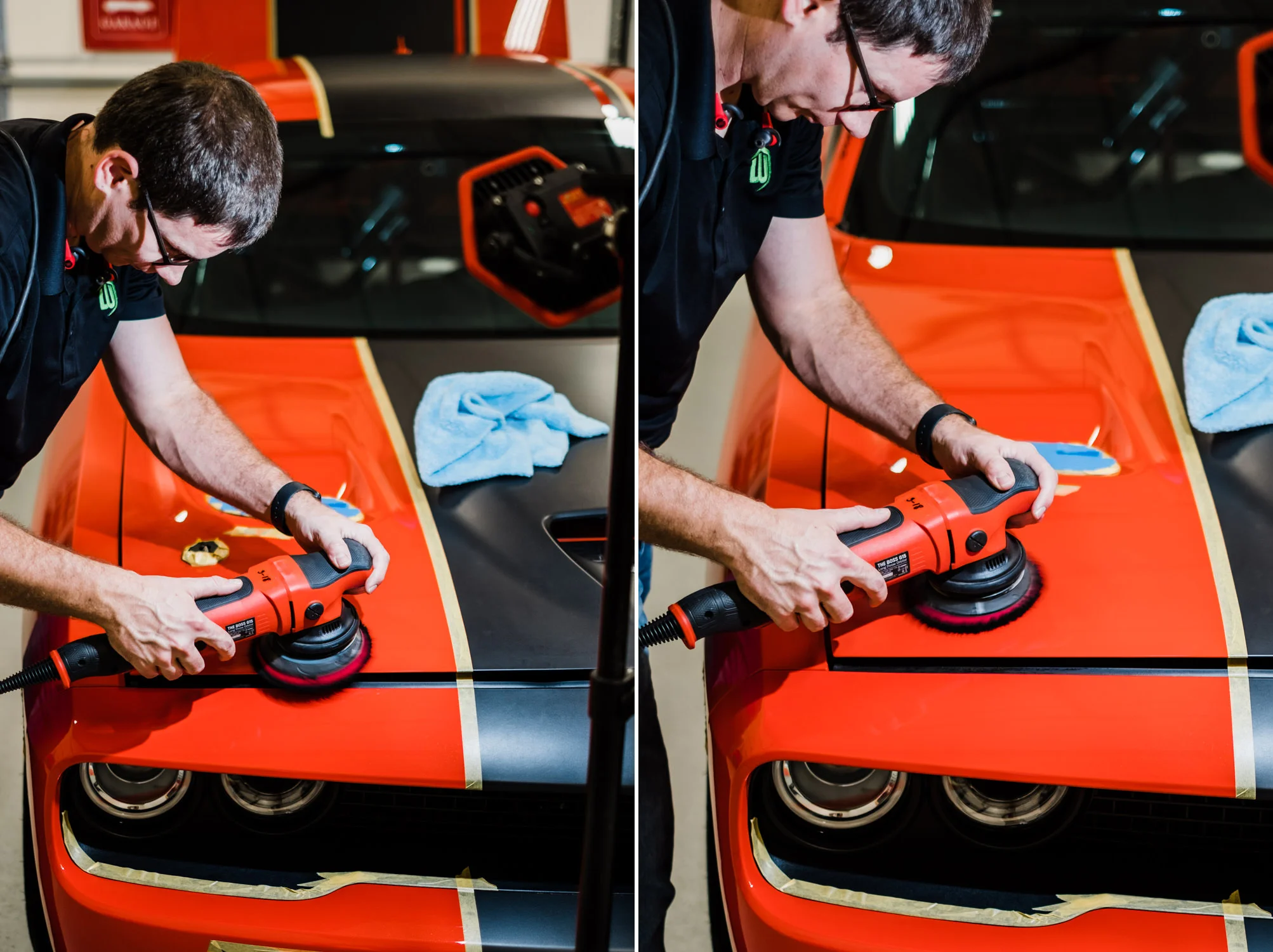 Wichita Clear Bra - Big Jon Racing - Challenger Hellcat - Griot's Garage - Foam Cannon - Ceramic Pro Coating