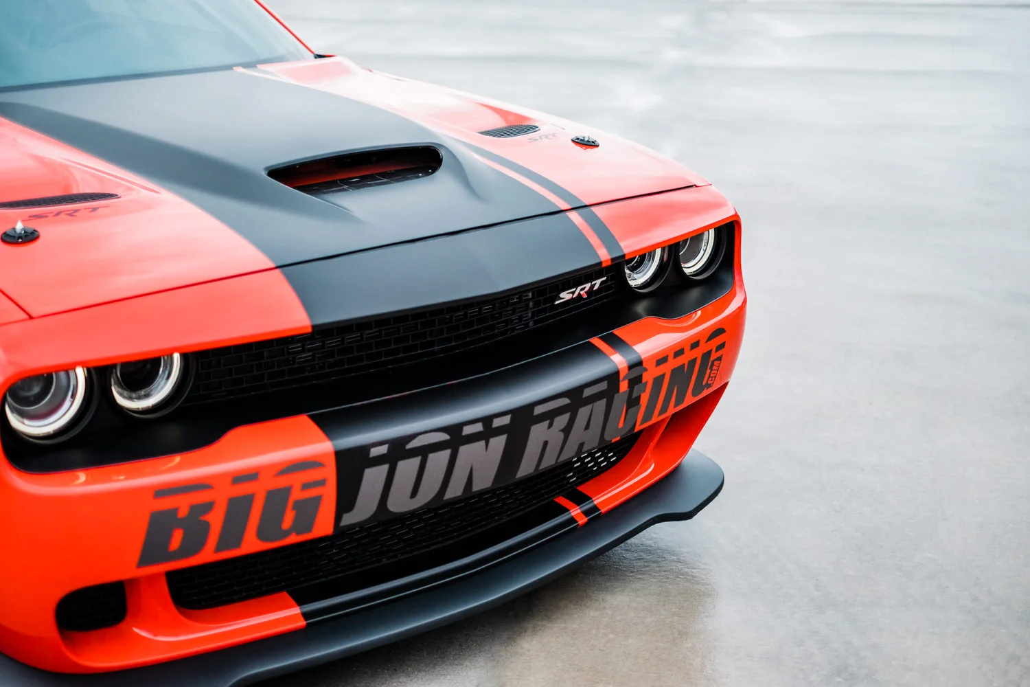 Wichita Clear Bra - Big Jon Racing - Challenger Hellcat - Griot's Garage - Foam Cannon - Ceramic Pro Coating