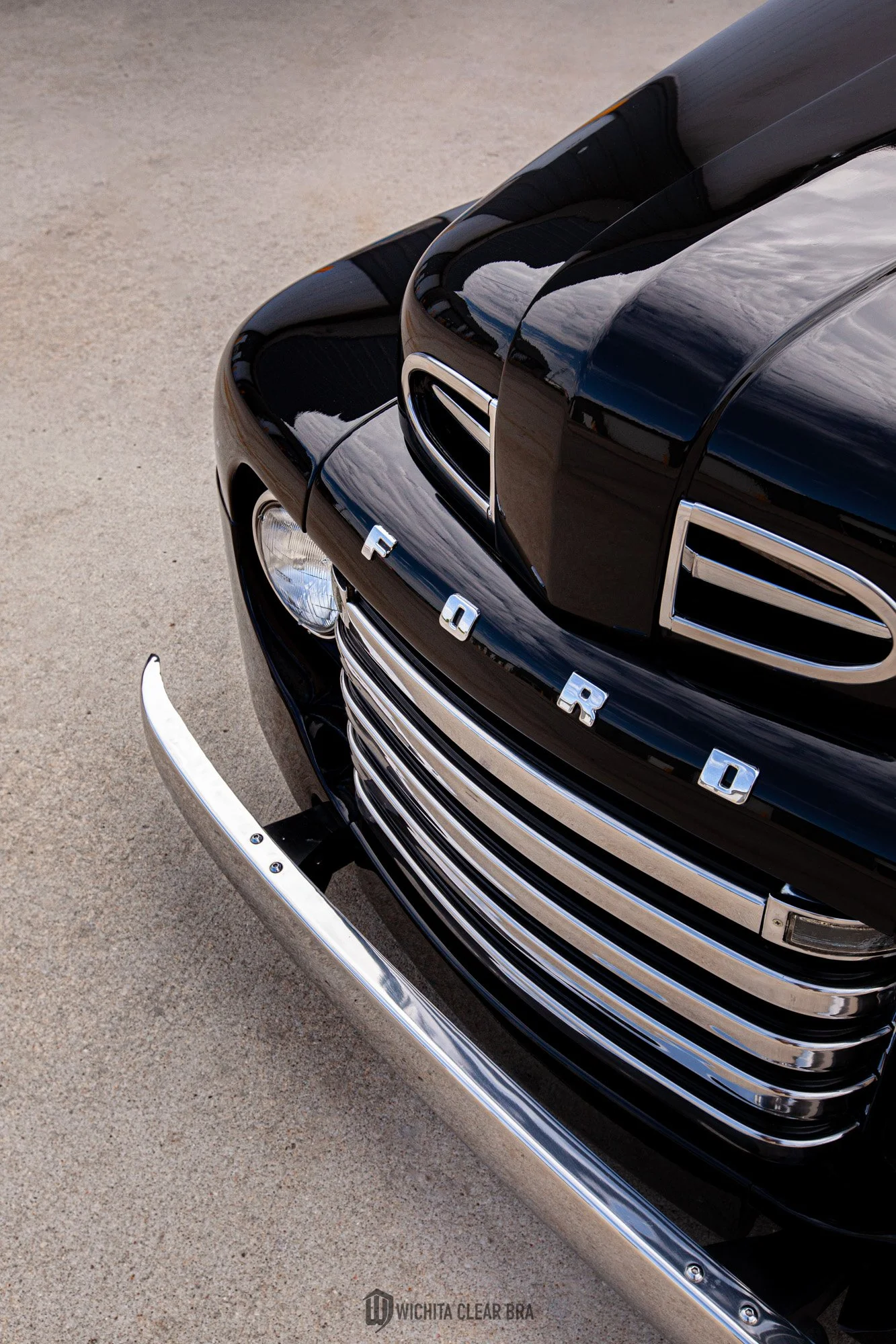 1949 Ford F1 Street Rod - 1-Step Polish + Custom Partial Front XPEL PPF