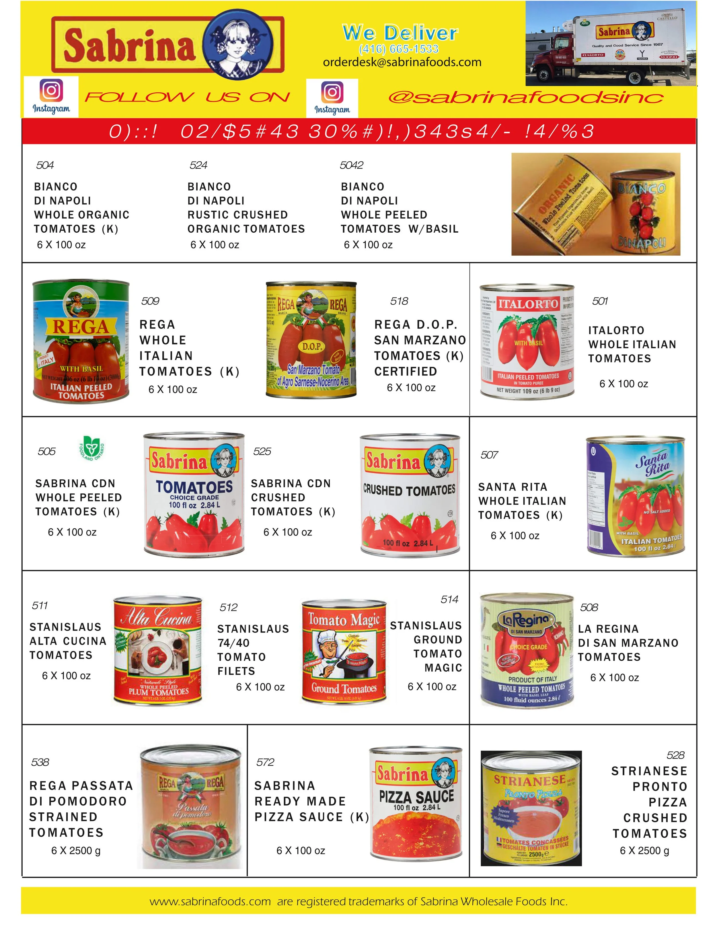 Pizza Products Specialists - Tomatoes