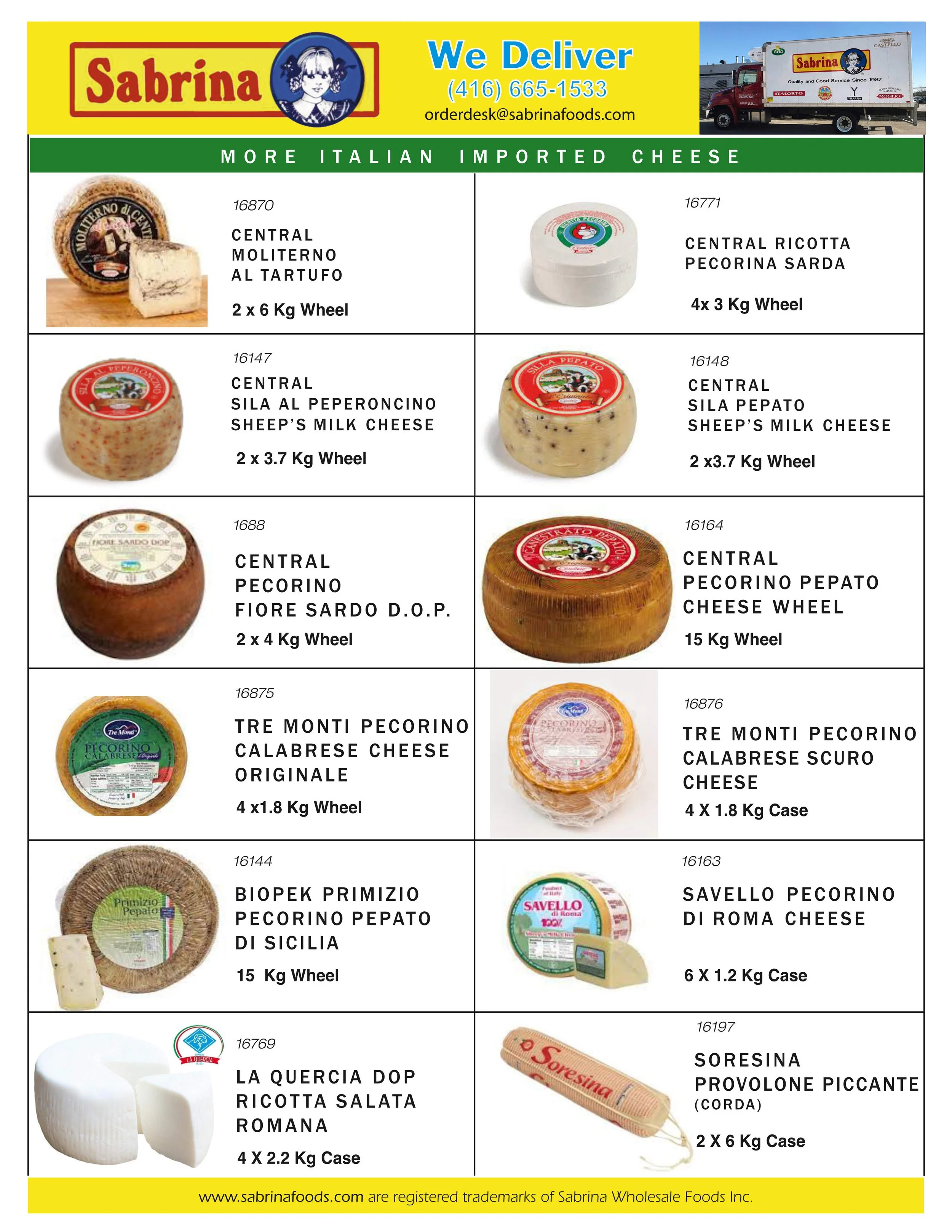 More Italian Imported Cheese