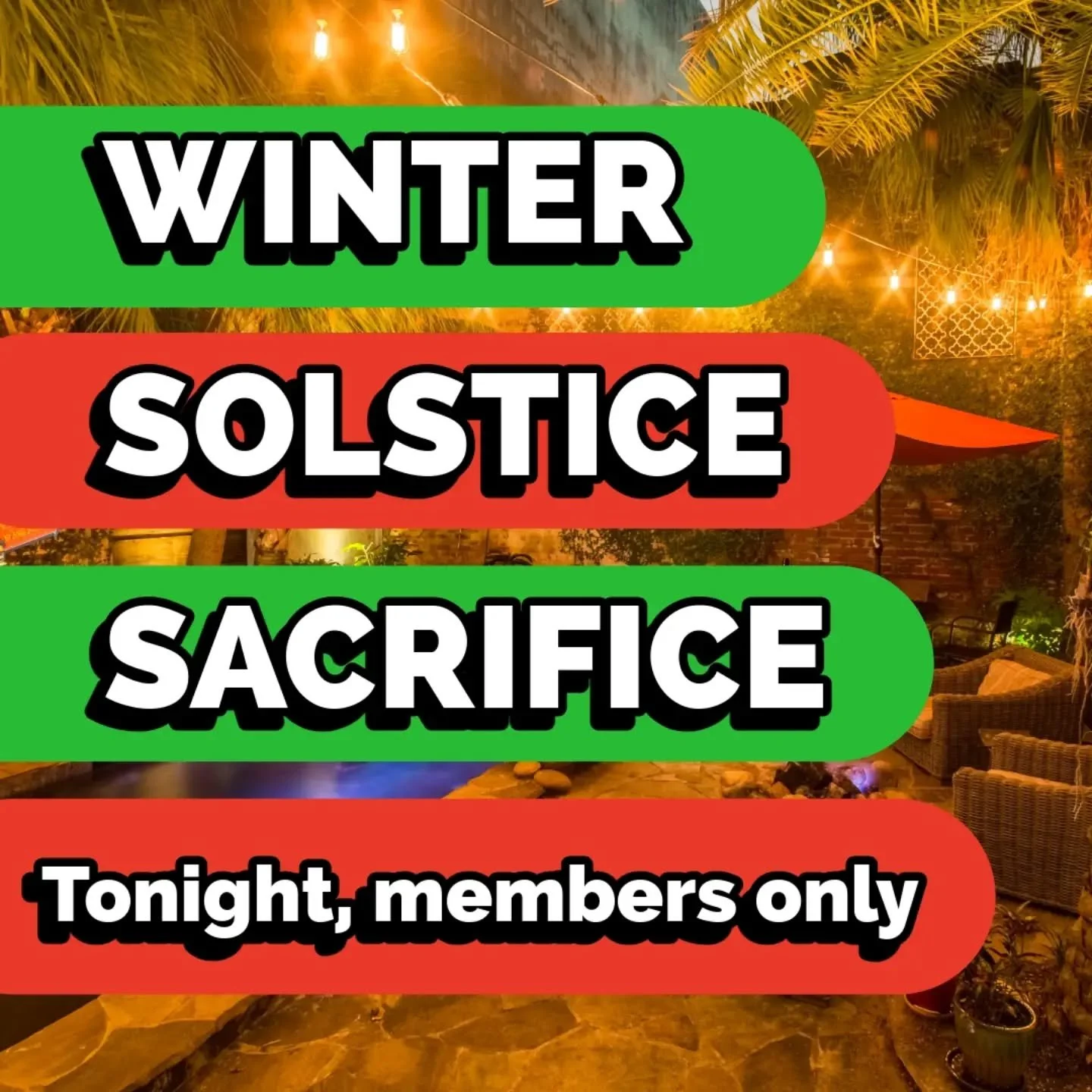 Members, check your email 😘