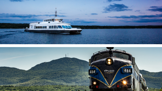 Sorties train / bateau à rabais (du 23 sept. au 6 oct.)