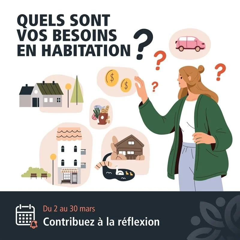 Invitation de la ville de Magog à participer à un sondage 