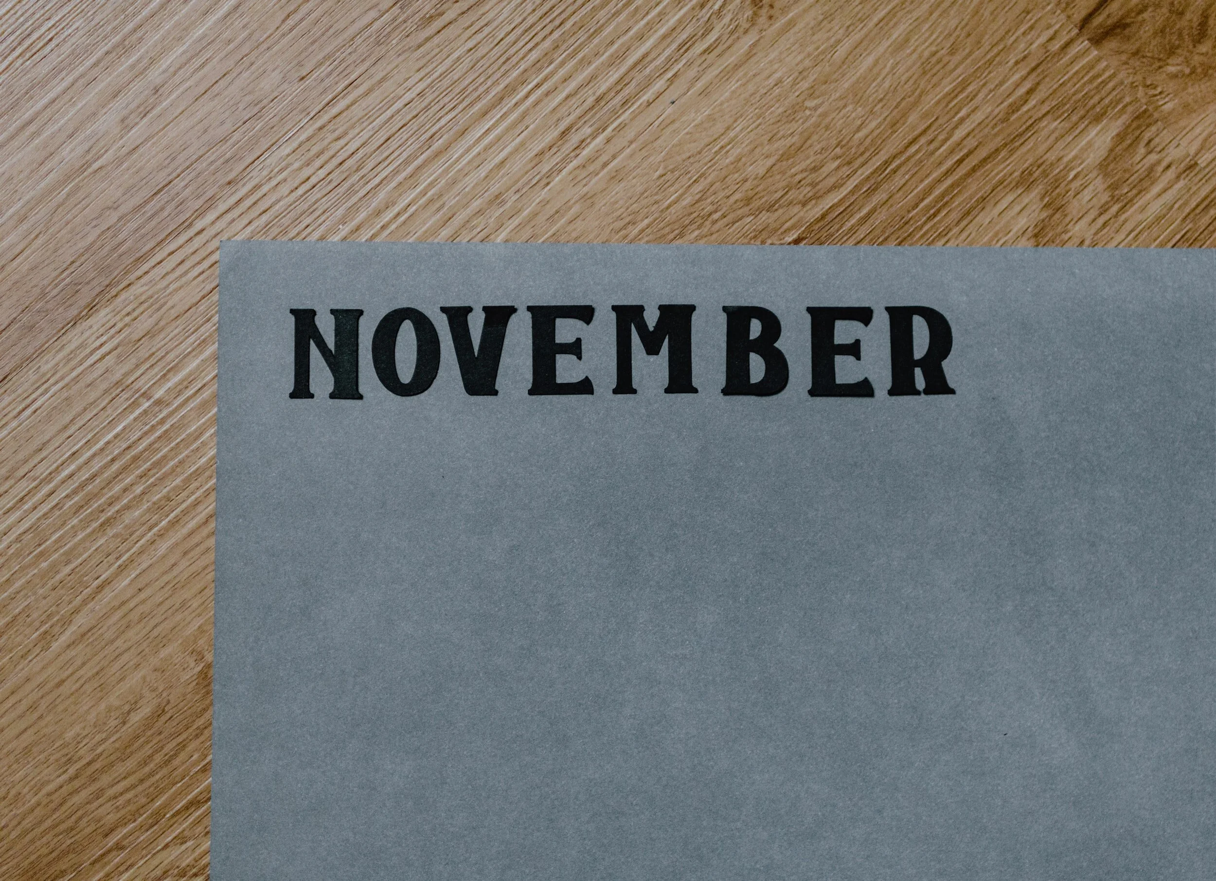 The Monthly Review of November 2020