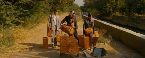 The One Movie Blog: Baggage: Objects and Spaces as Markers of the Emotional  Journey in Wes Anderson's The Darjeeling Limited
