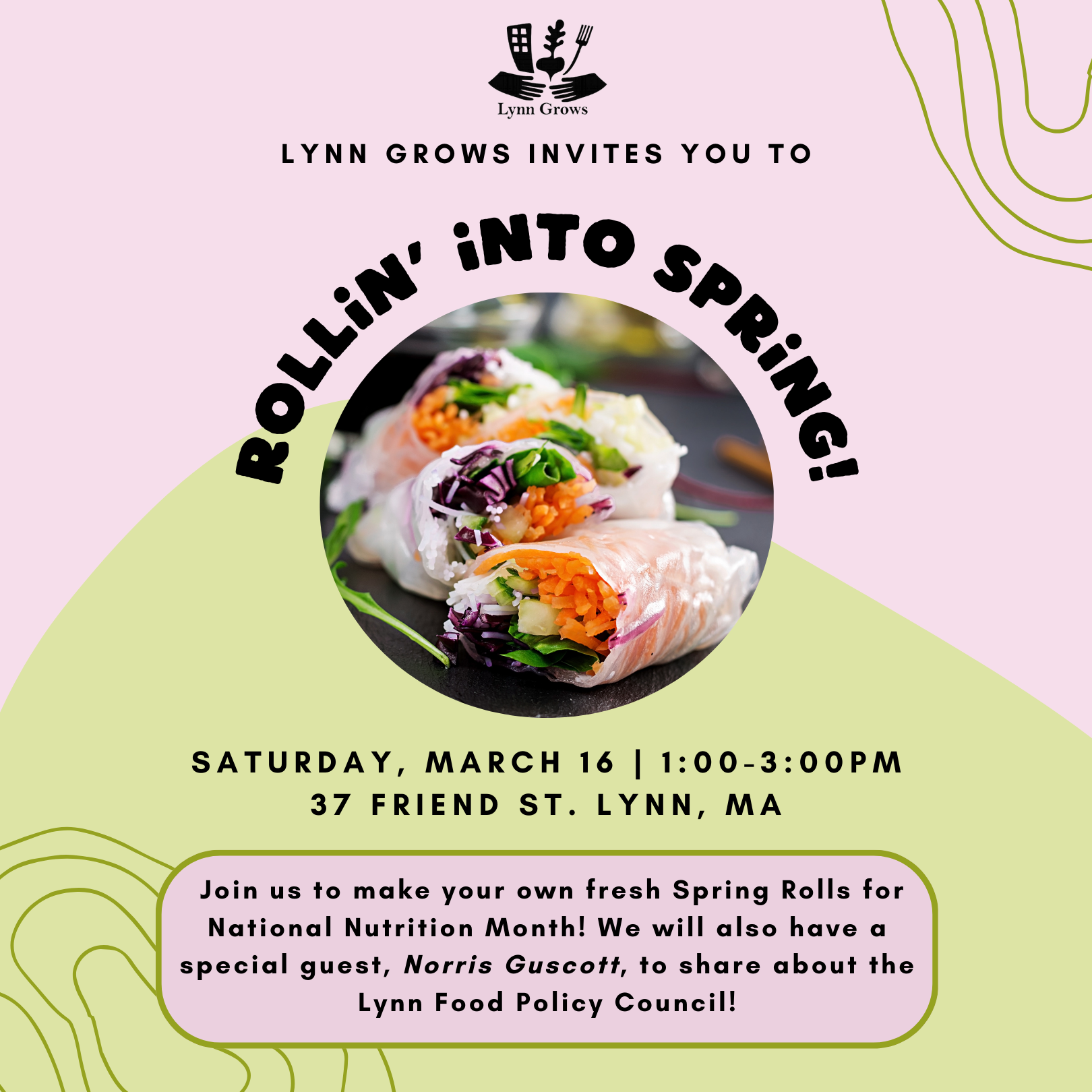 Lynn Grows March Event